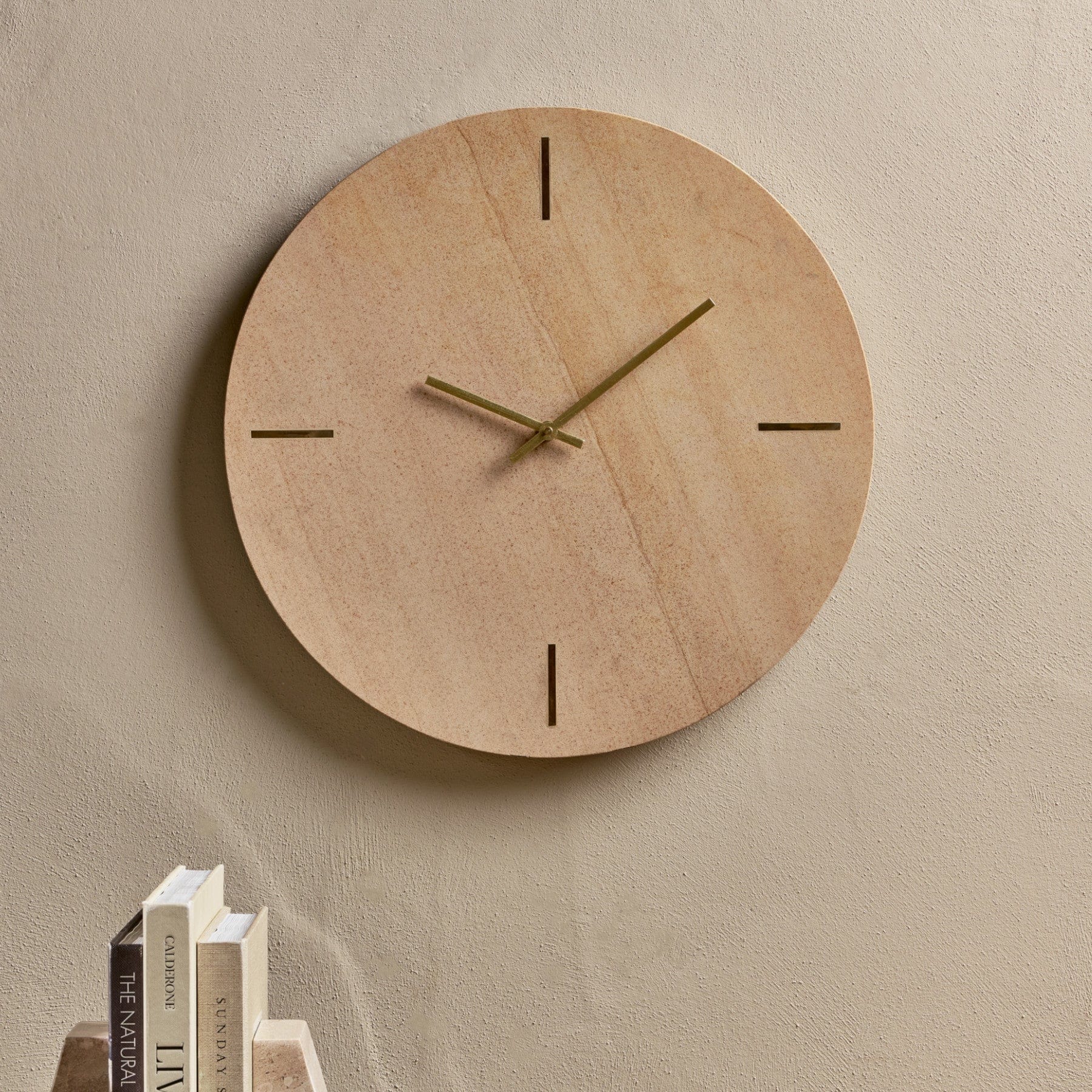 Nangal stone clock - natural