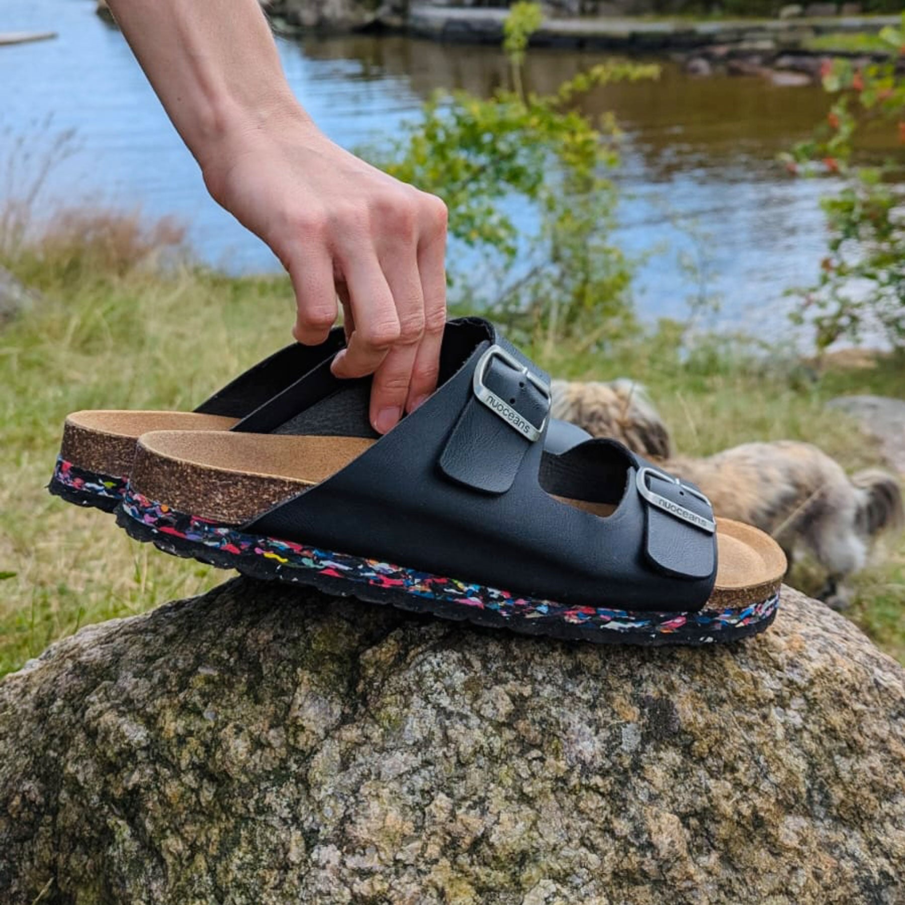 Sandals onyx