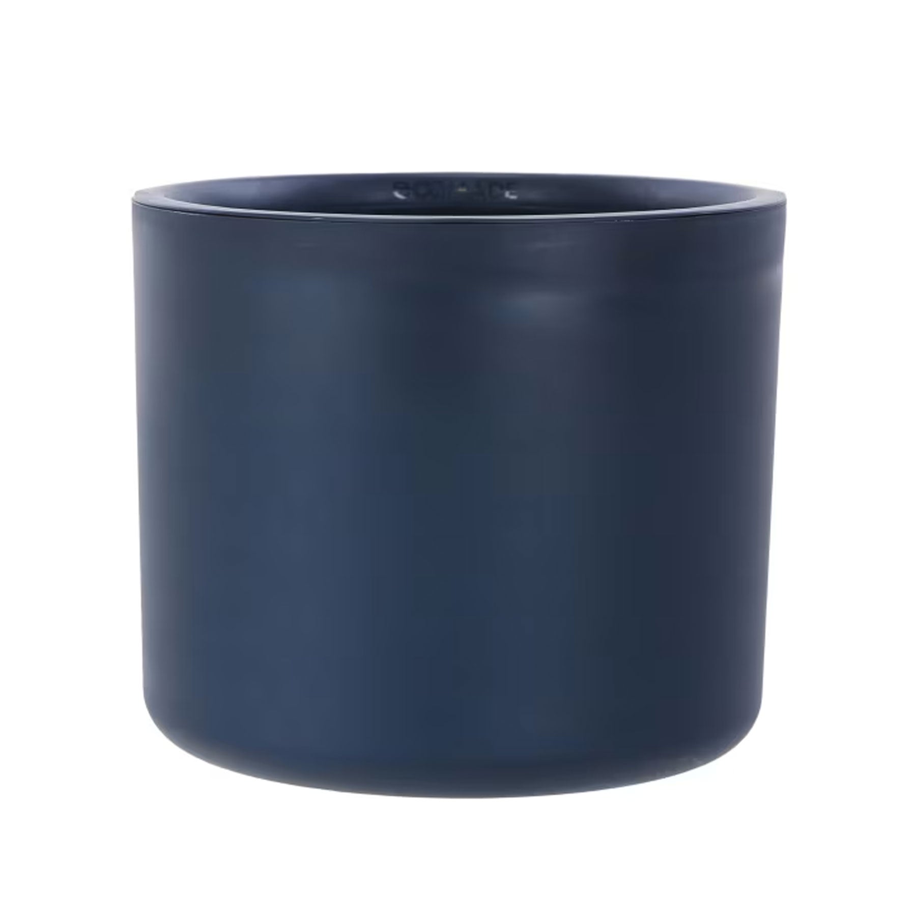 Ocean round planter dark blue 35cm