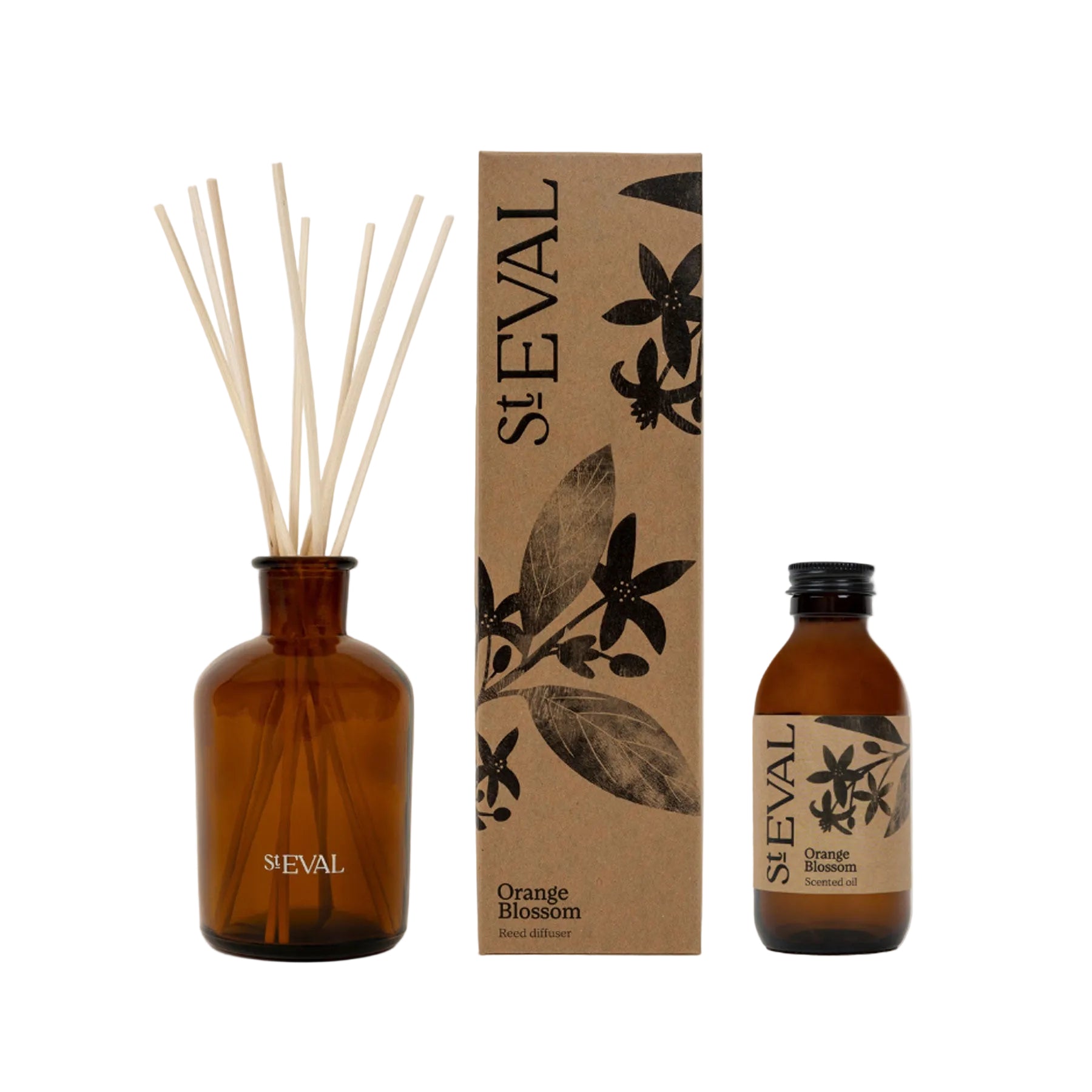Orange blossom reed diffuser