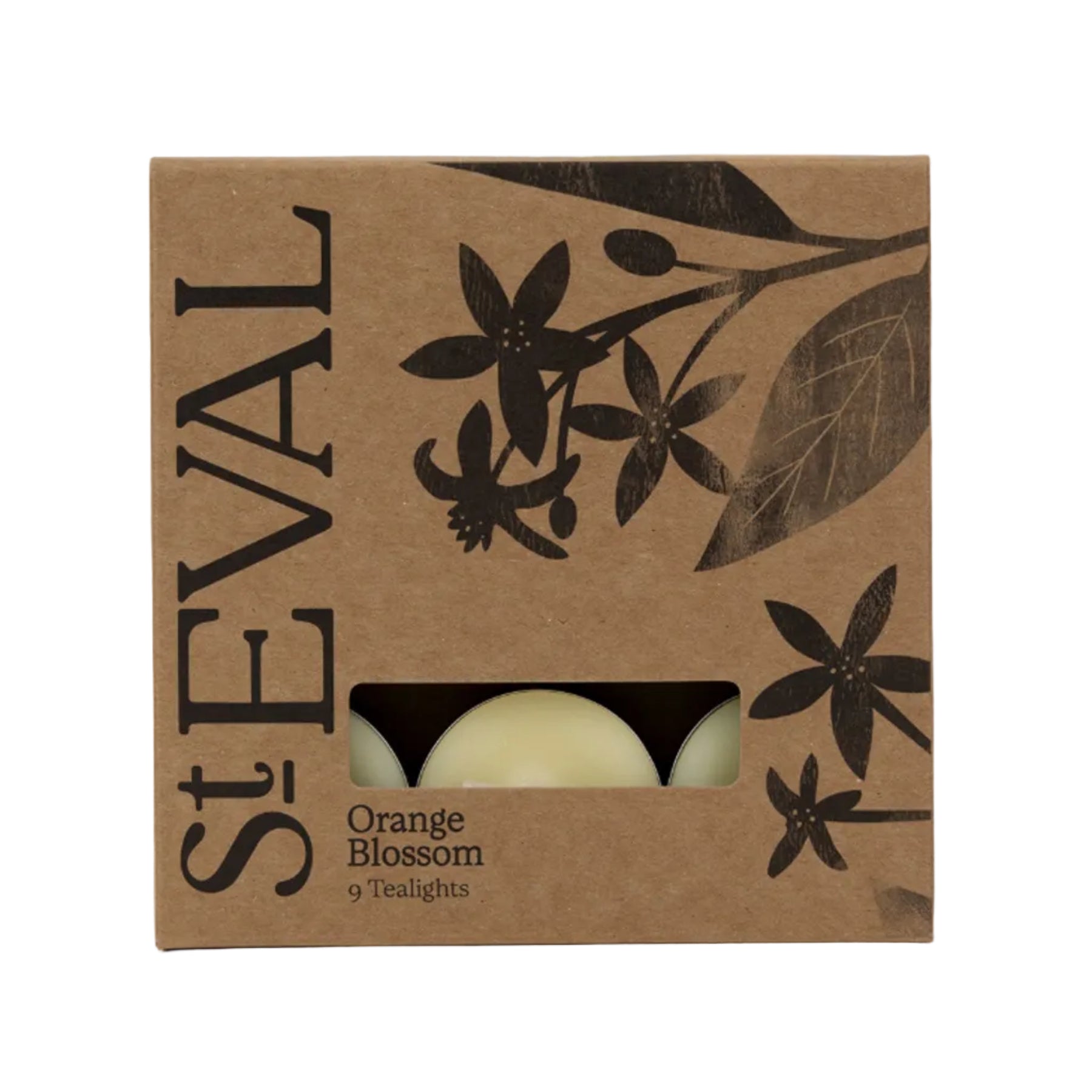 Orange blossom scented tealights