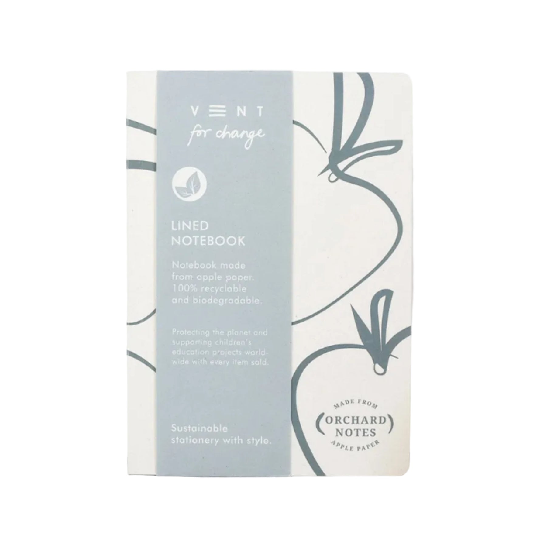 Orchard notes A5 notebook green