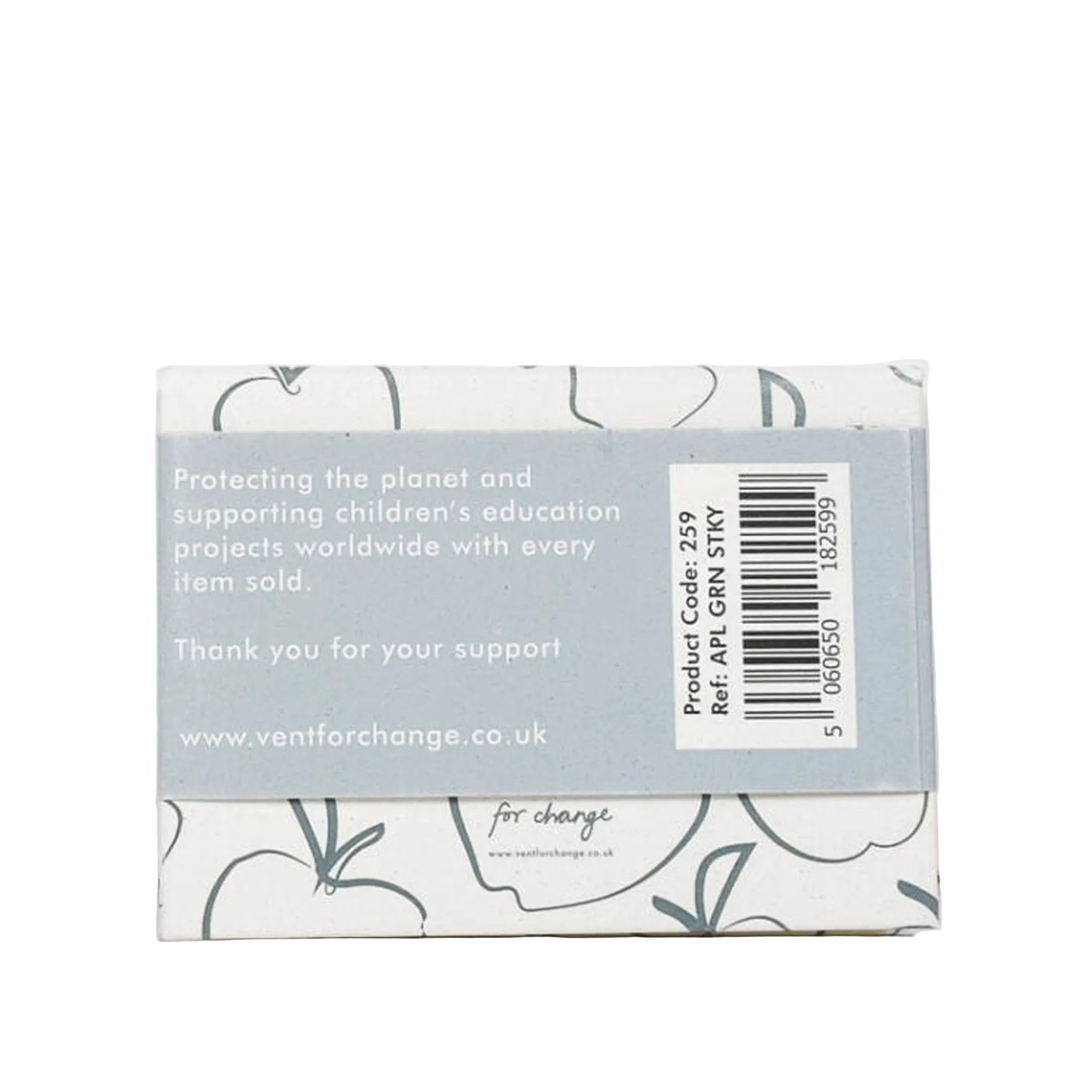 Orchard notes sticky notes block green