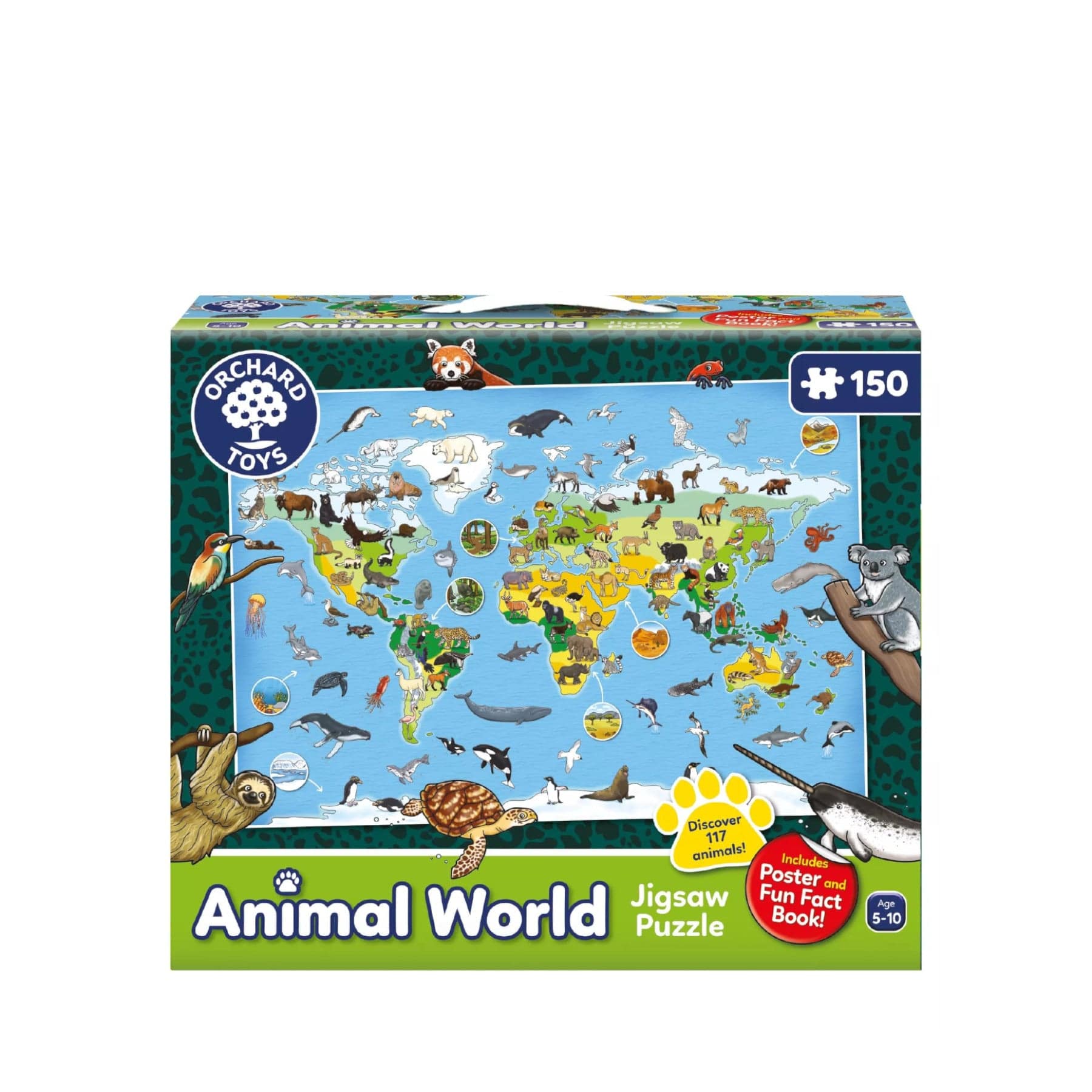 Animal world jigsaw puzzle
