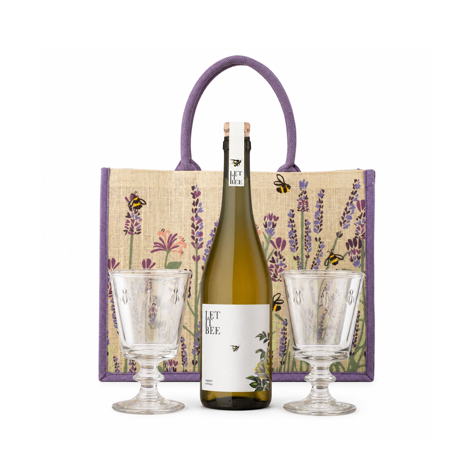 Organic wine gift set