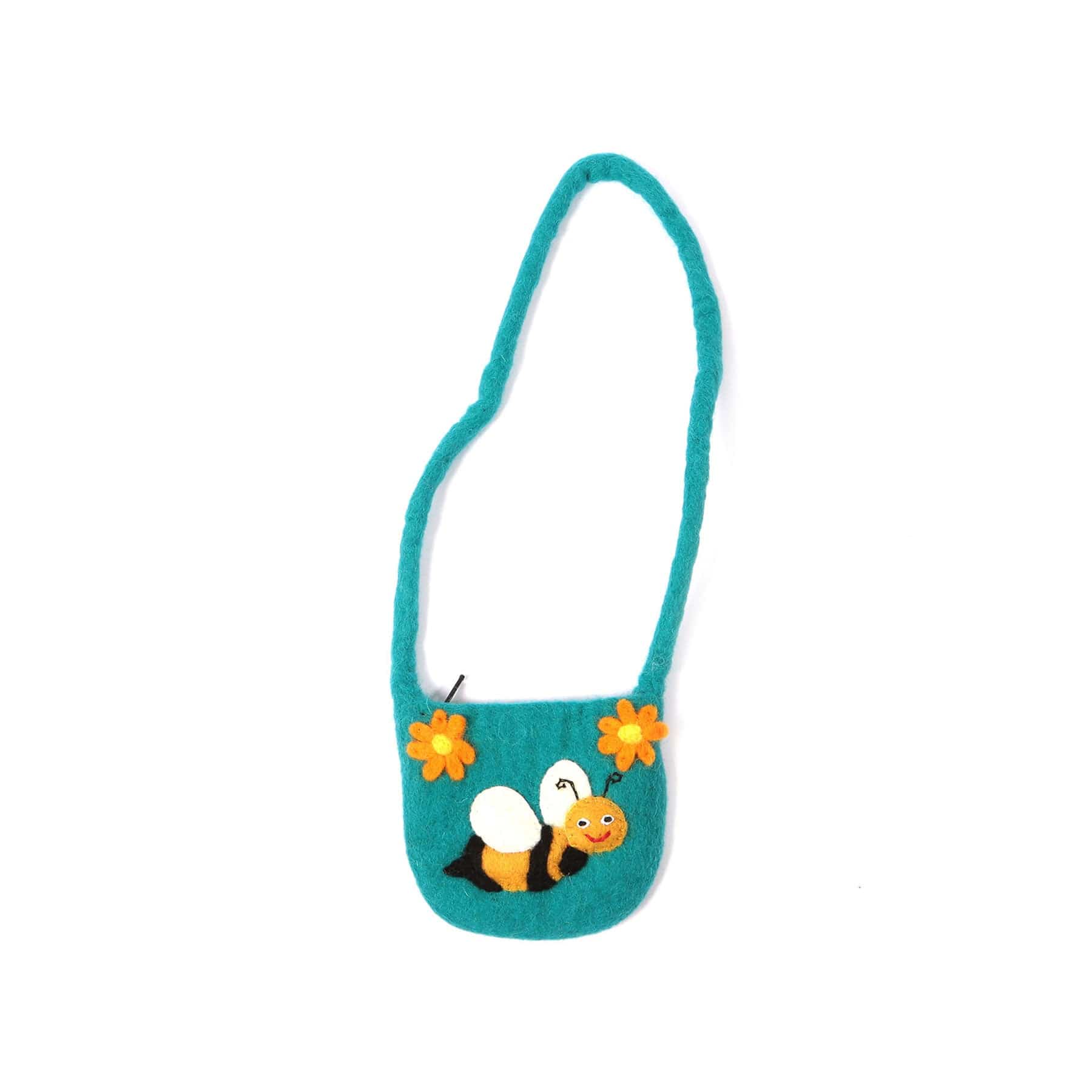 Small strap bag - bee blue