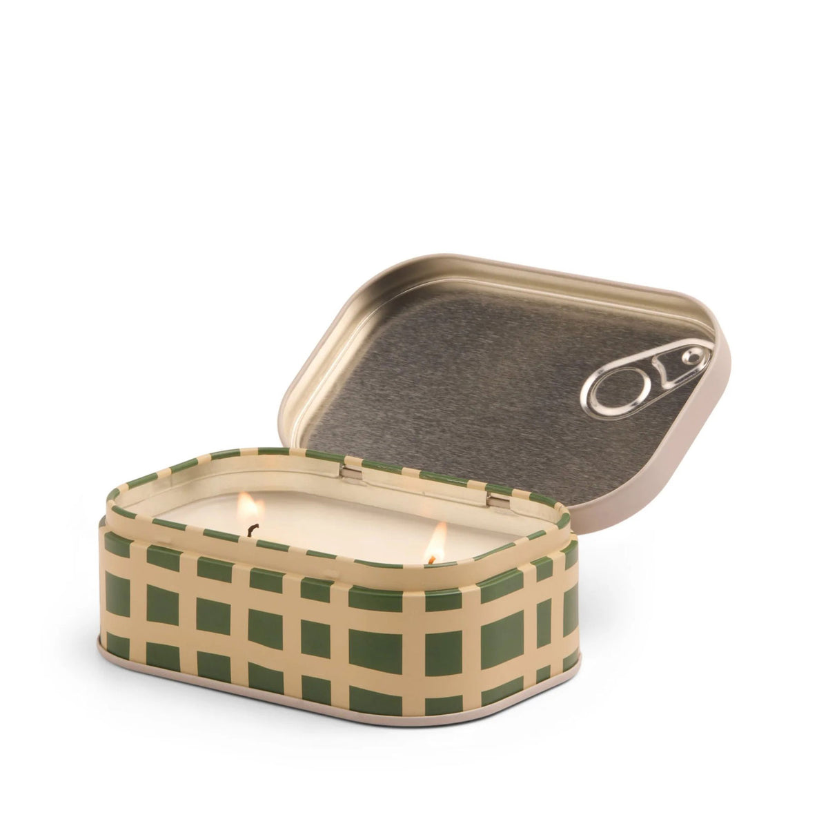 Baguette tin candle