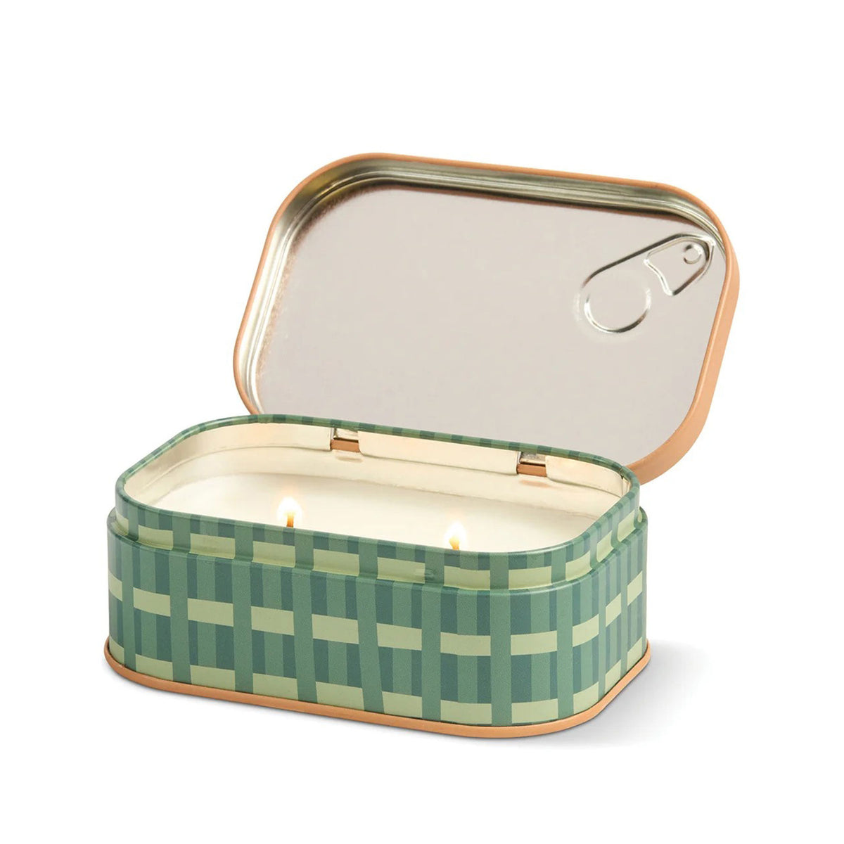 Piment tin candle