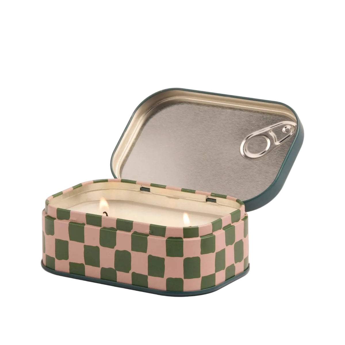 Wild mushroom tin candle