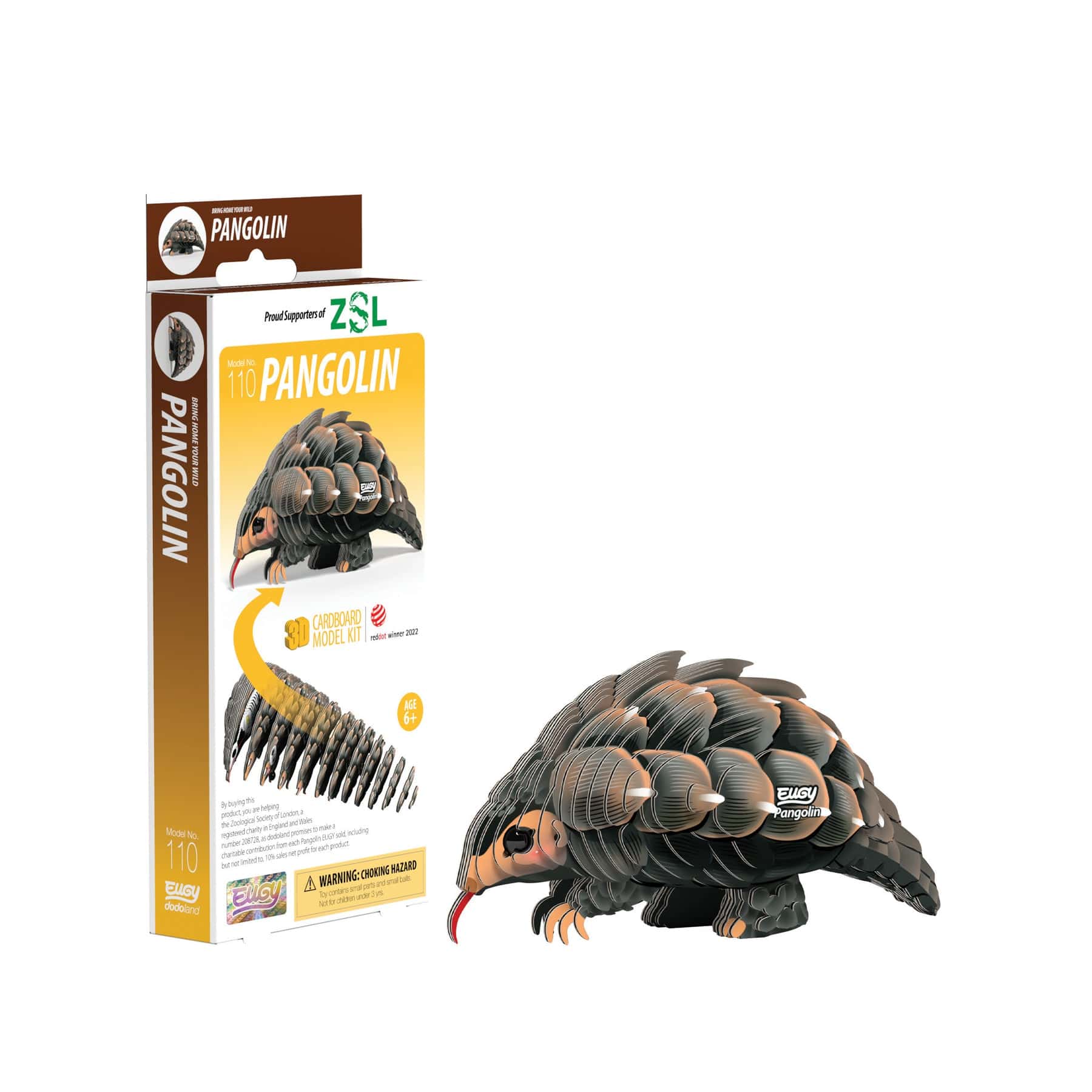 Pangolin 3D model kit