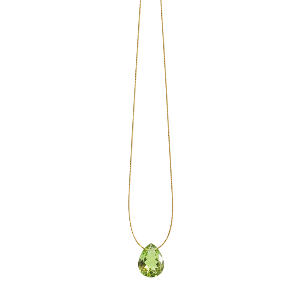 Peridot necklace