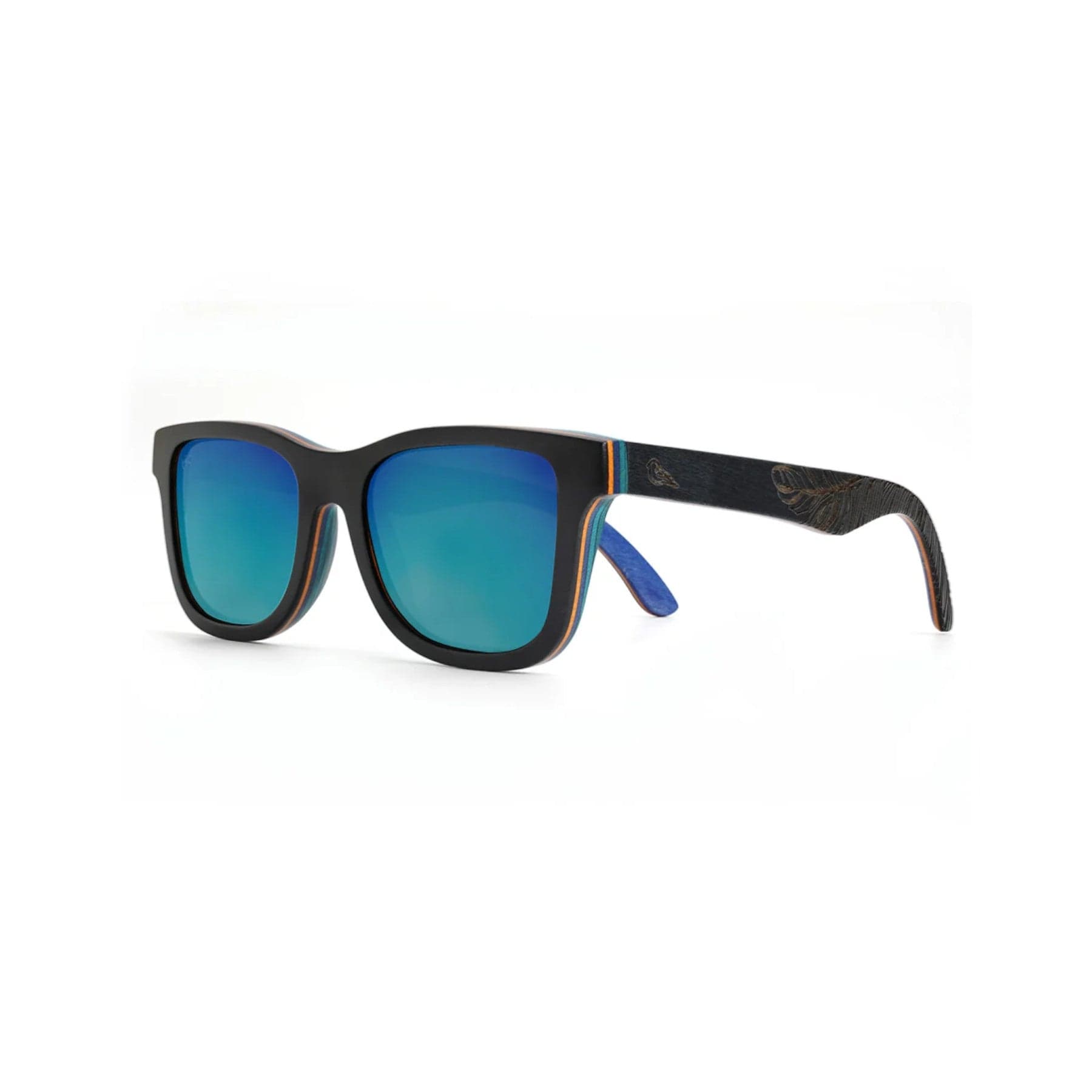 Petrel black ltd edition blue mirror sunglasses