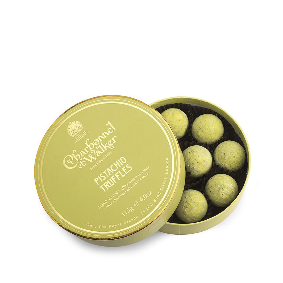 Pistachio truffles 115g