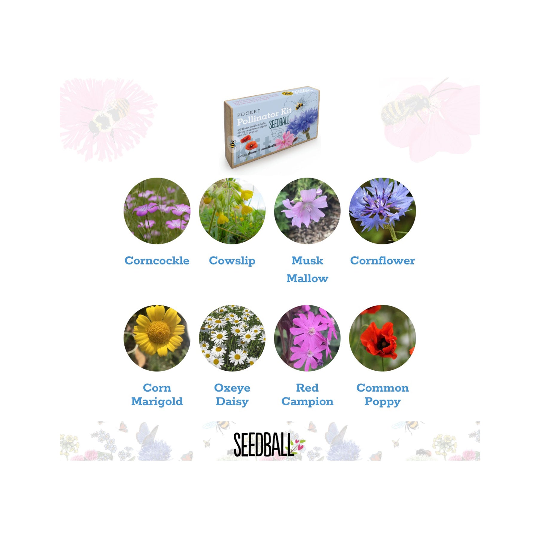 Pocket pollinator kit