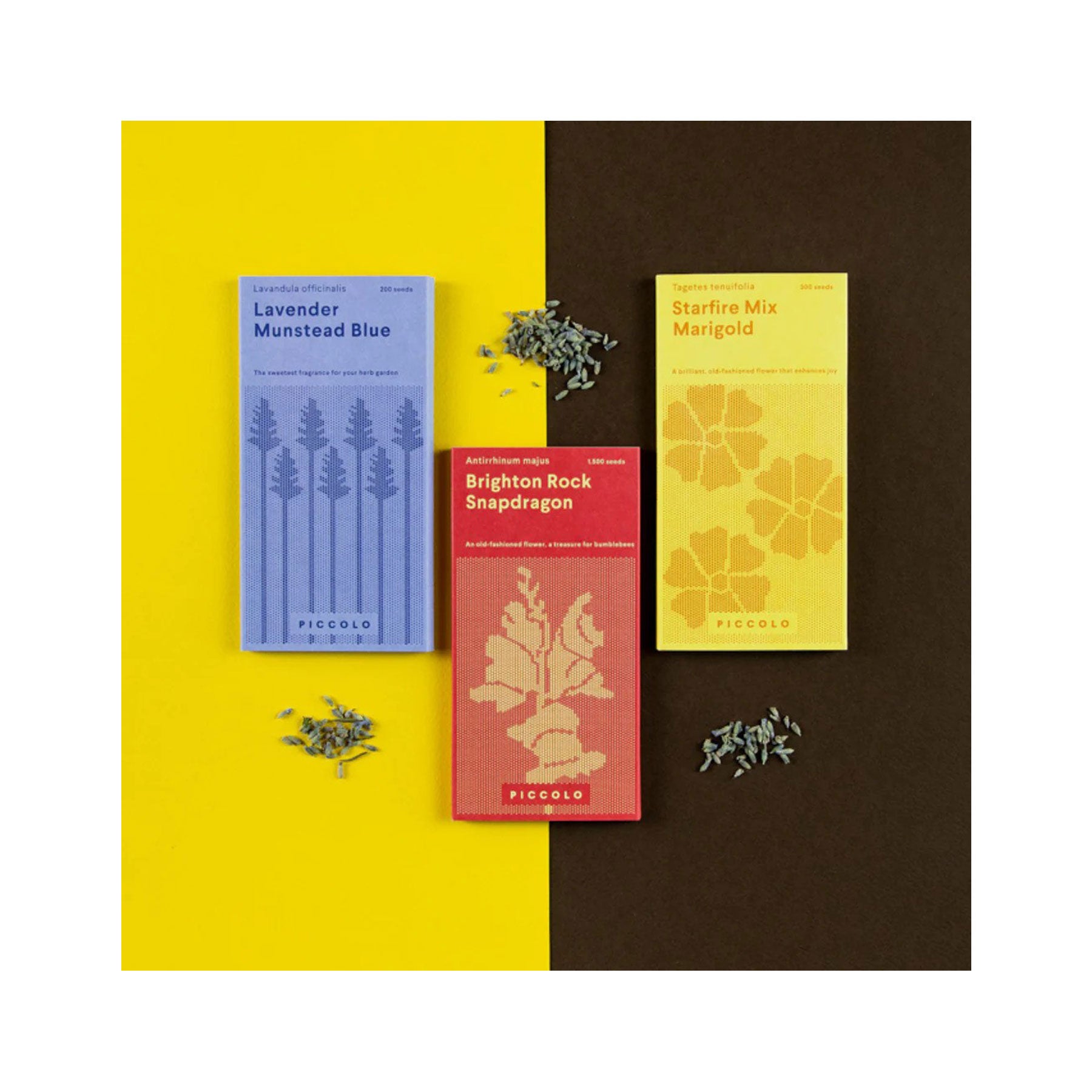 Pollinators flowers seed collection