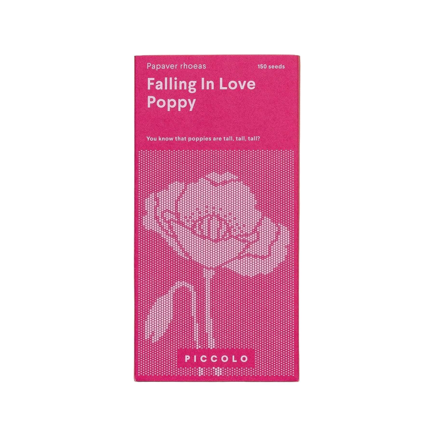 Poppy falling in love seeds