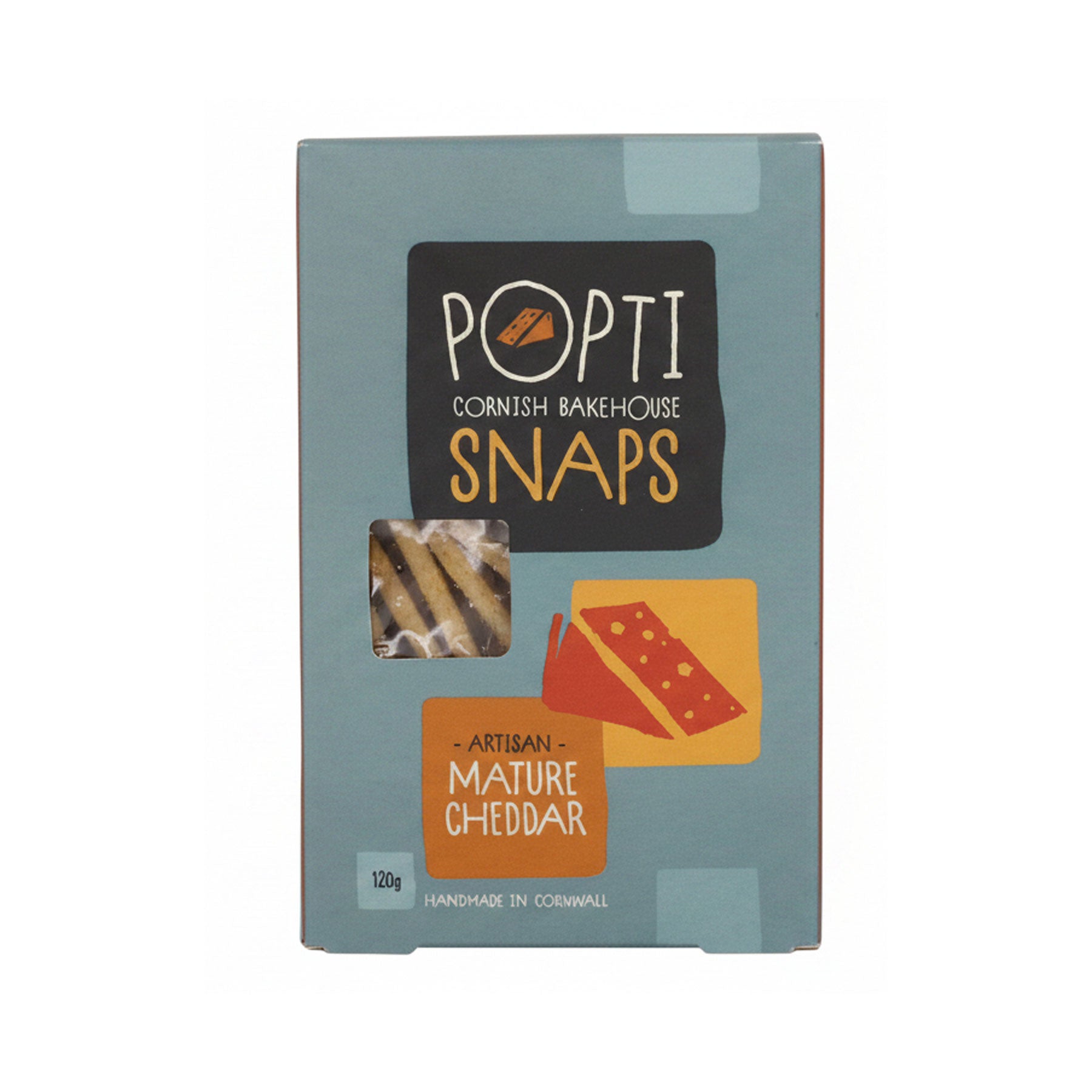 Mature cheddar snaps 120g