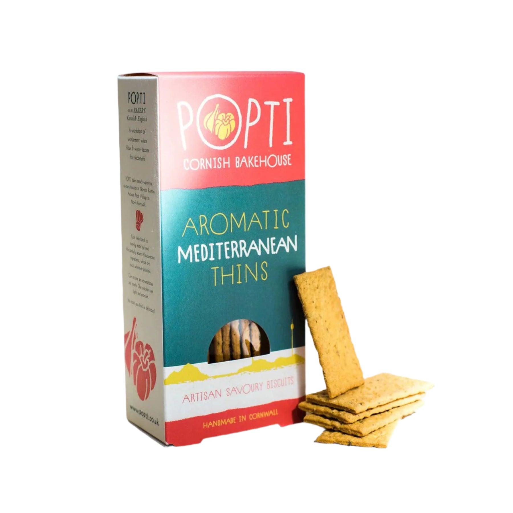 Aromatic Mediterranean savoury thins 120g