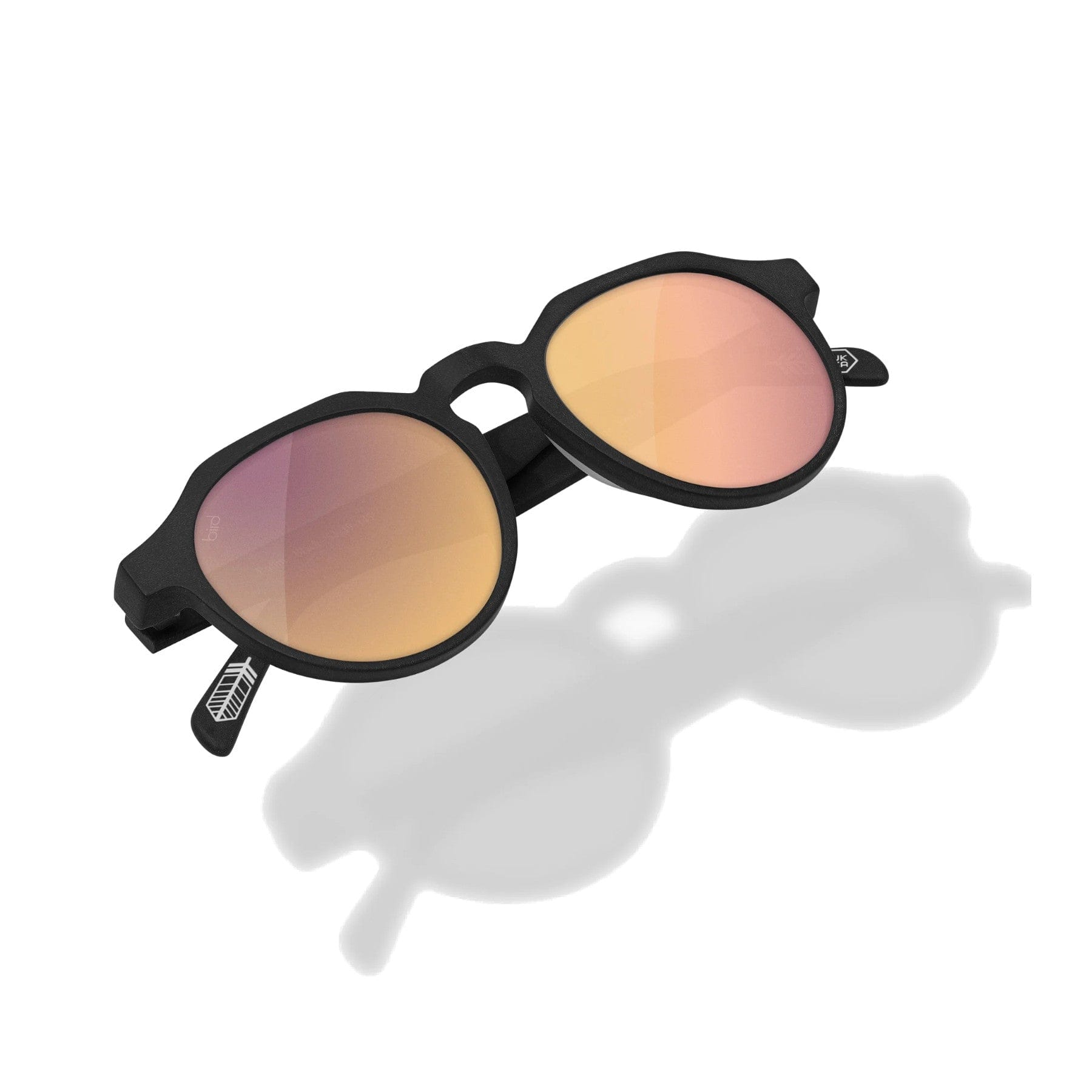 Puffin pink mirror lens sunglasses