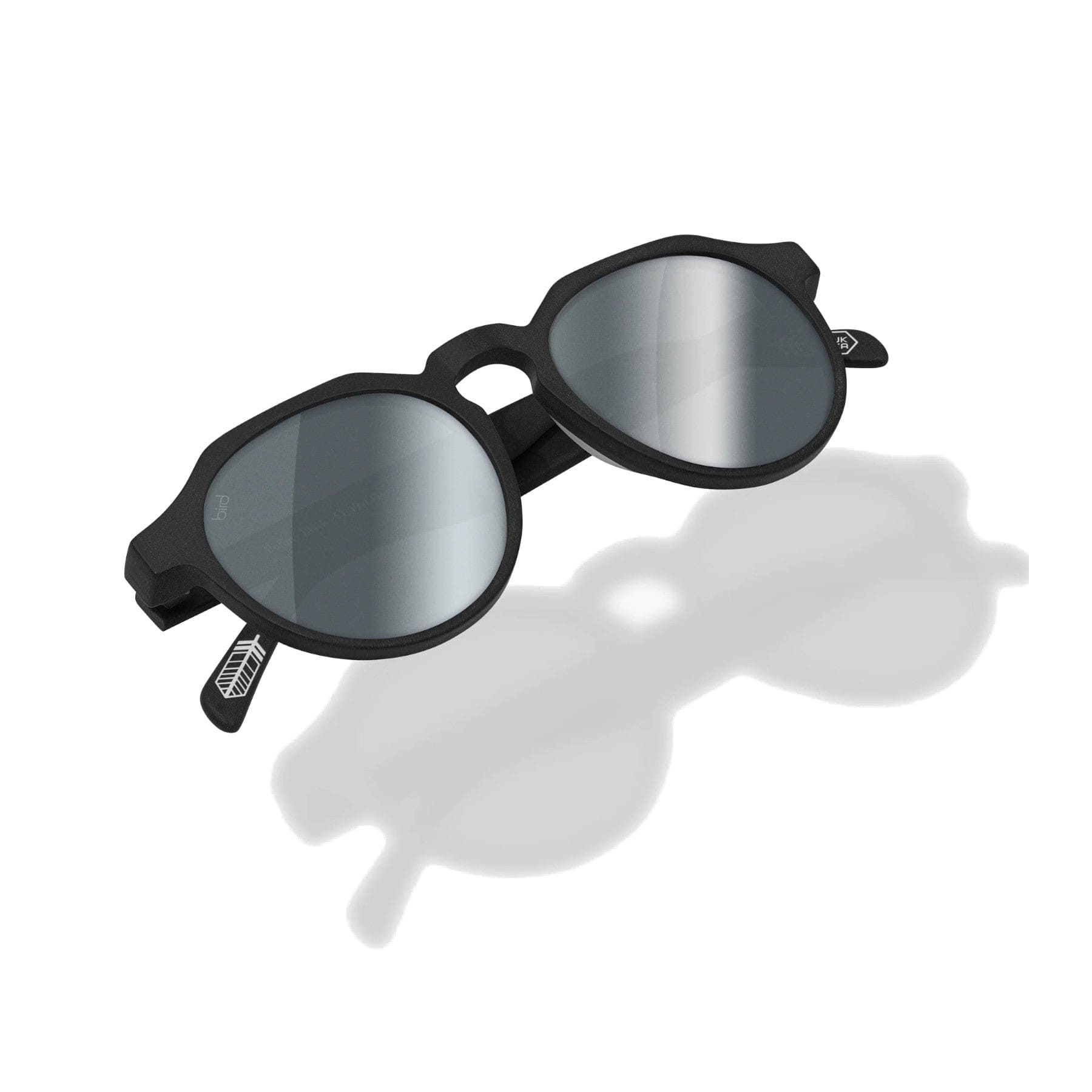 Puffin silver mirror sunglasses