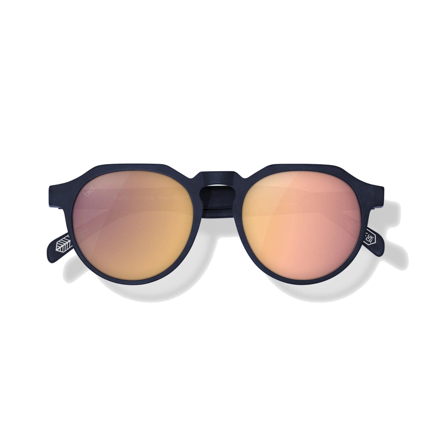 Puffin pink mirror lens sunglasses