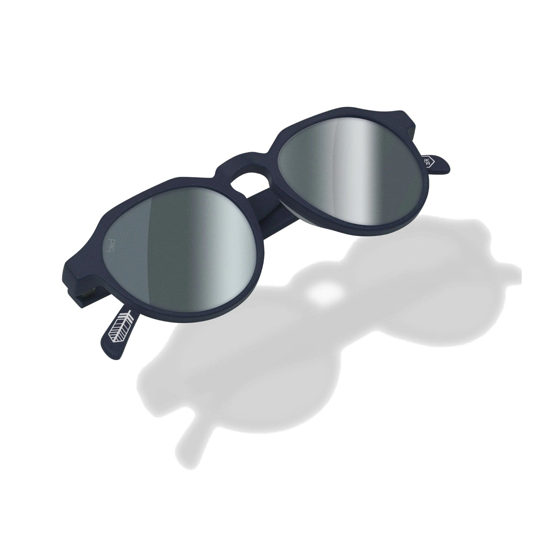 Puffin silver mirror sunglasses