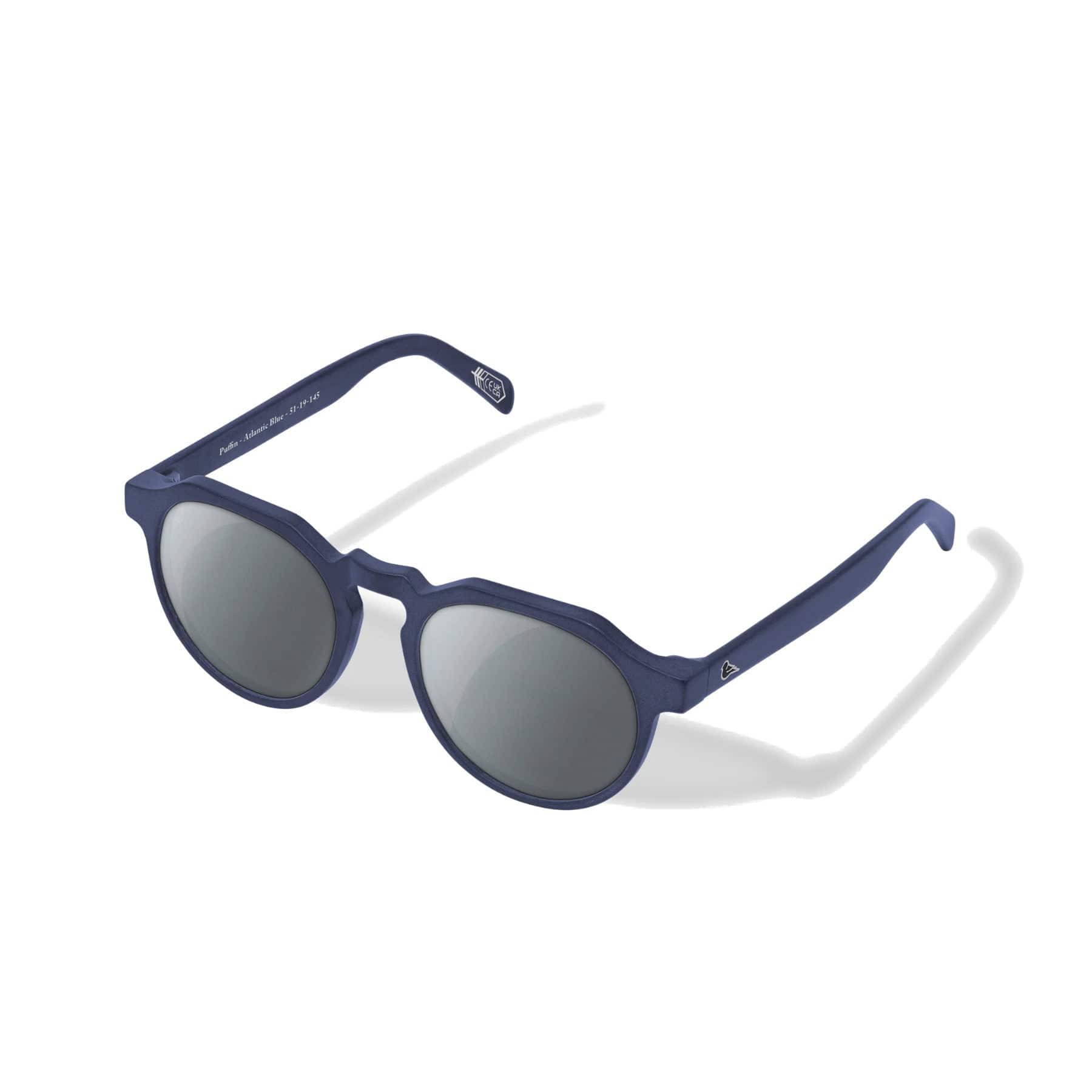 Puffin silver mirror sunglasses