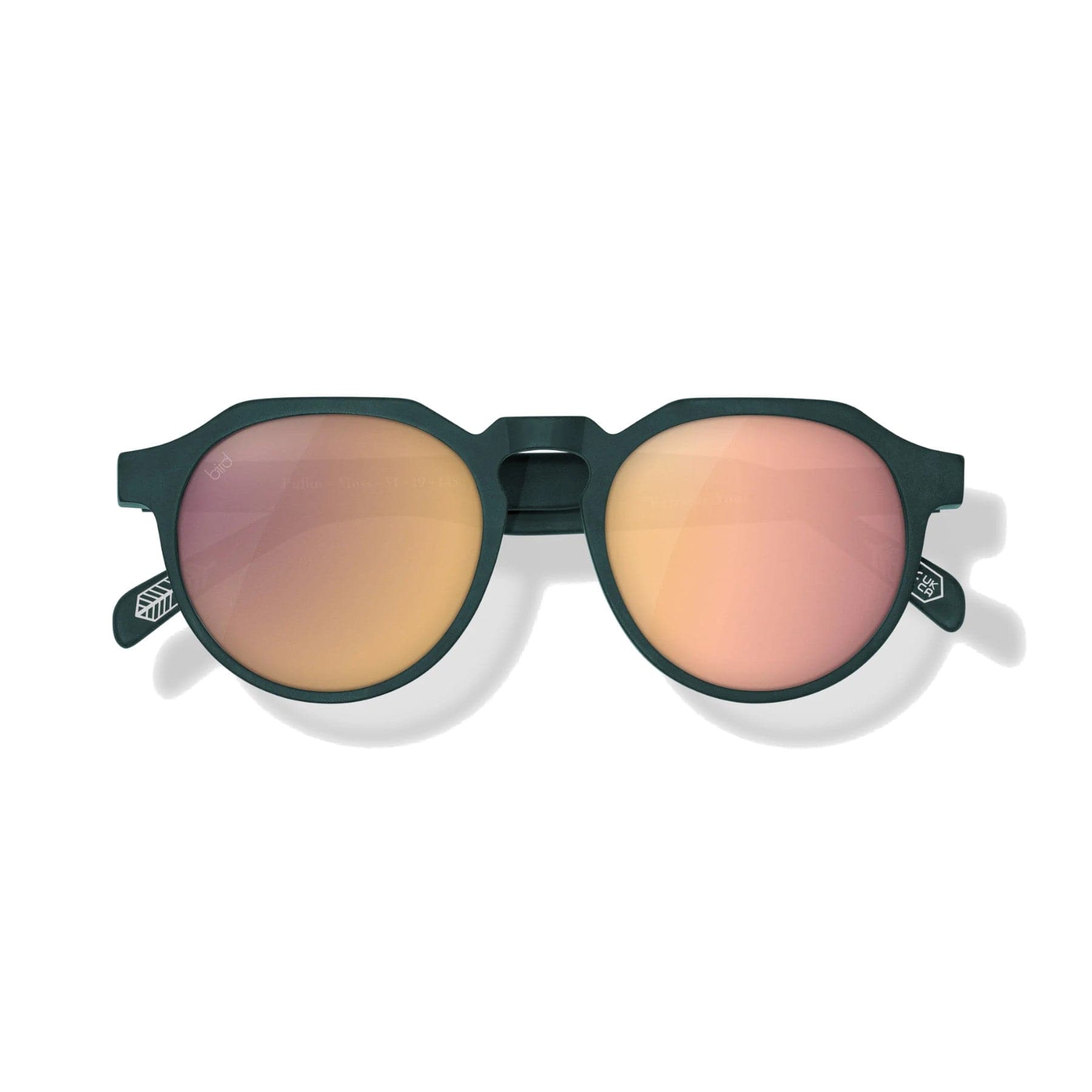 Puffin pink mirror lens sunglasses