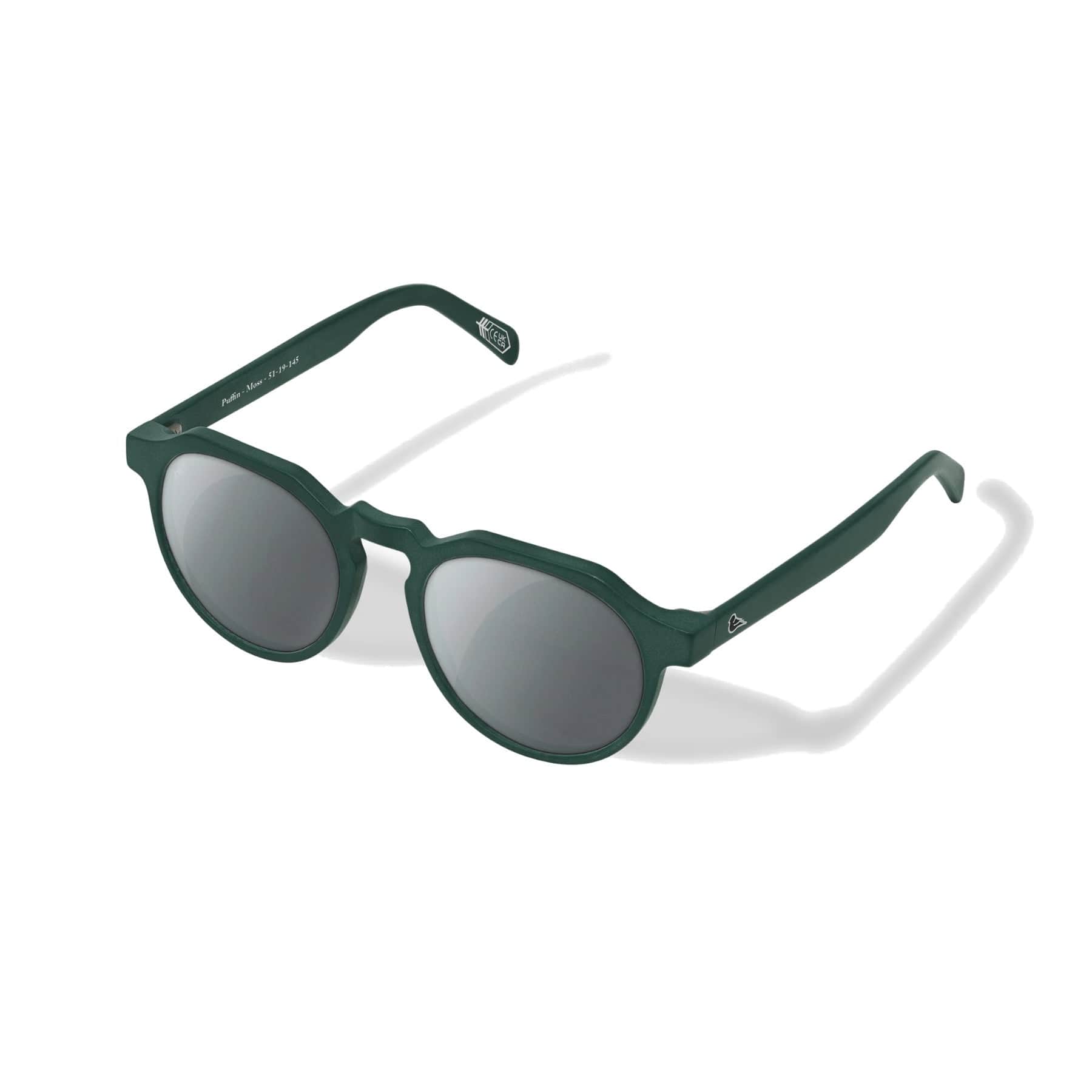 Puffin silver mirror sunglasses