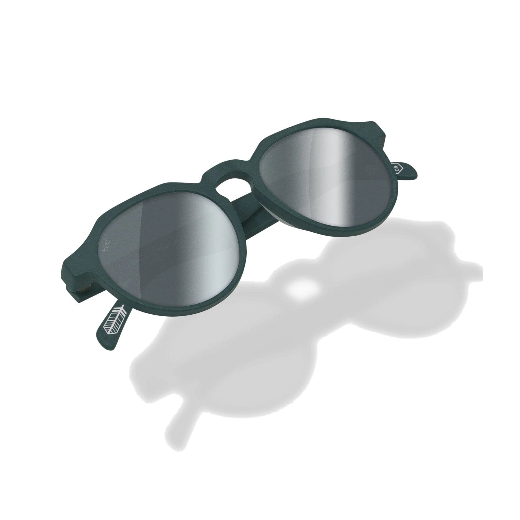 Puffin silver mirror sunglasses