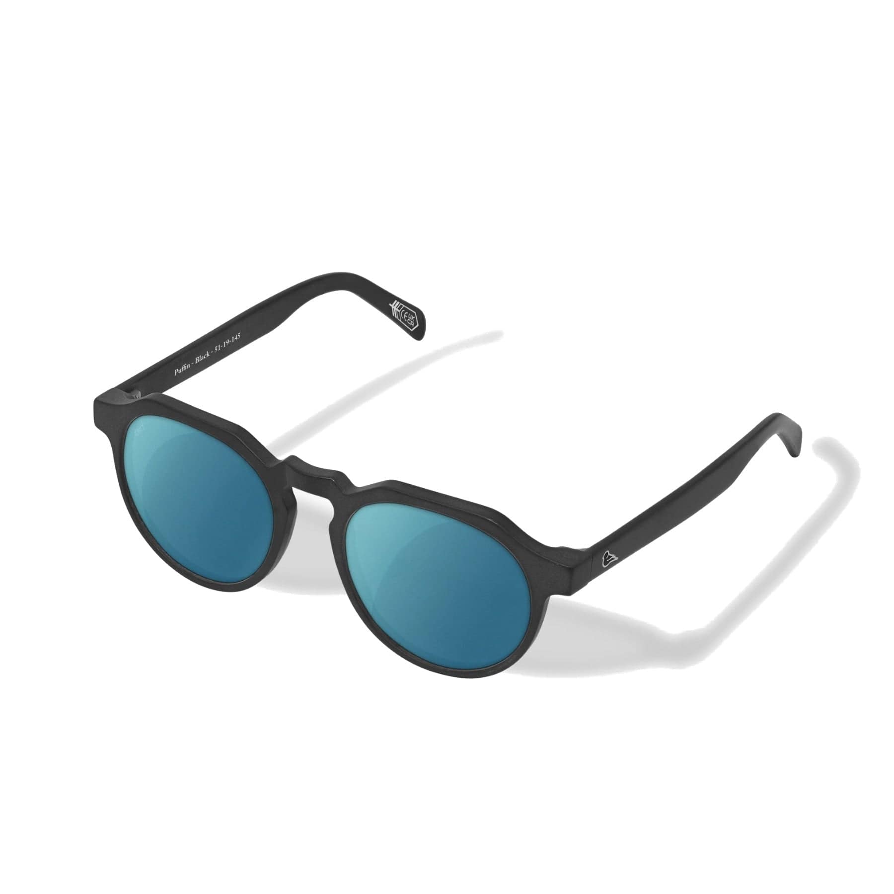 Puffin blue mirror lens sunglasses