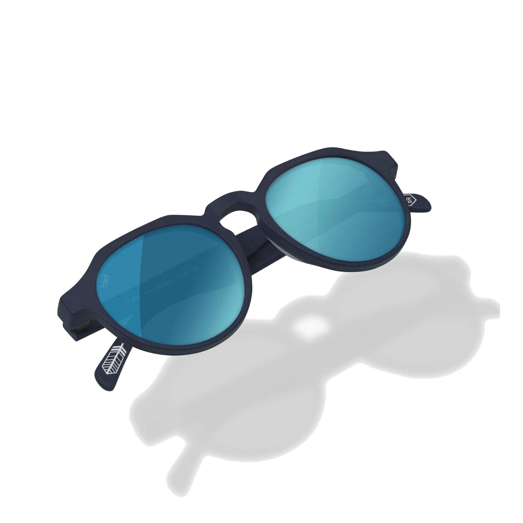 Puffin blue mirror lens sunglasses