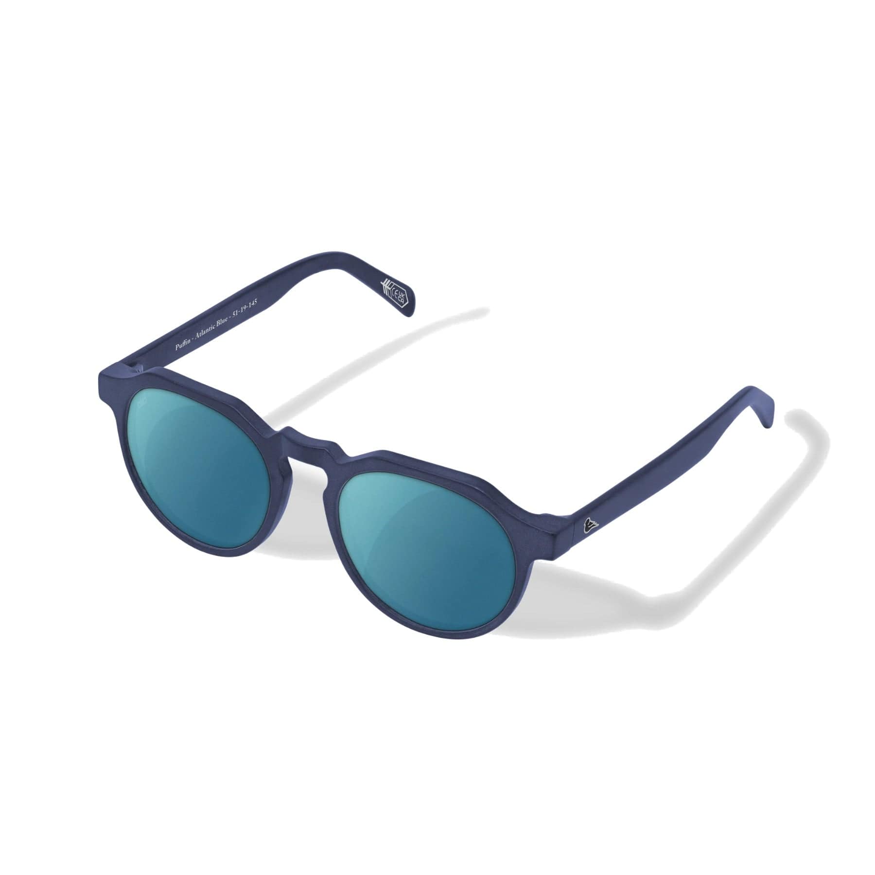 Puffin blue mirror lens sunglasses