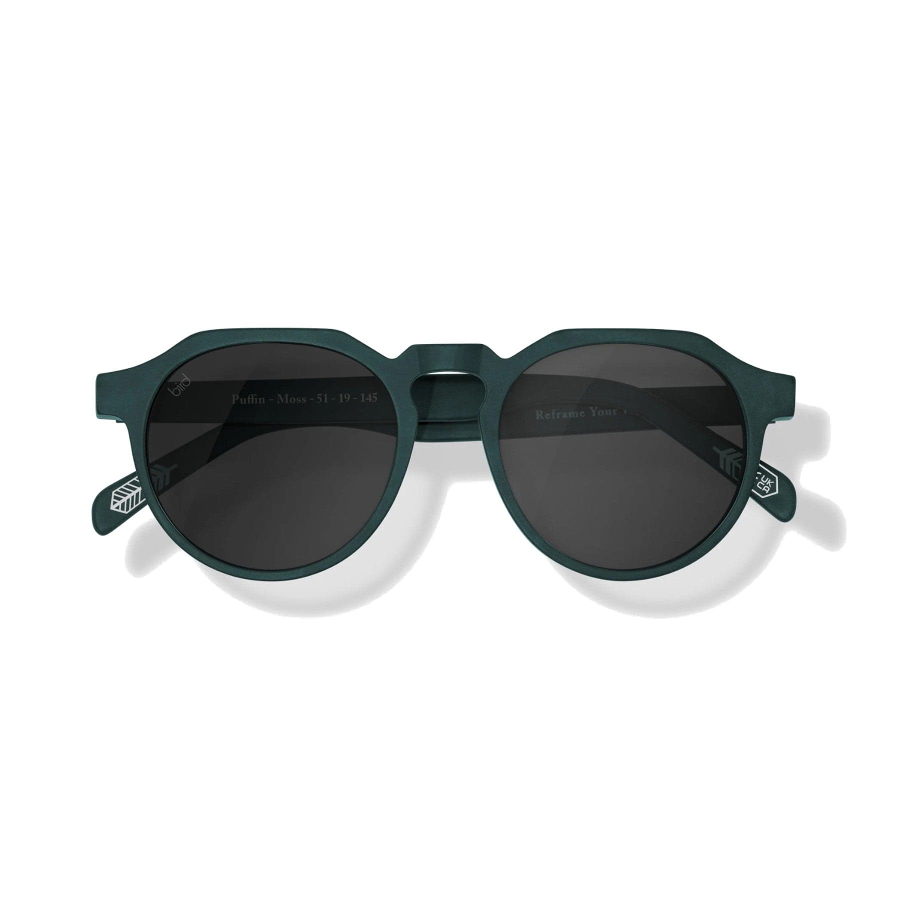 Puffin charcoal lens sunglasses