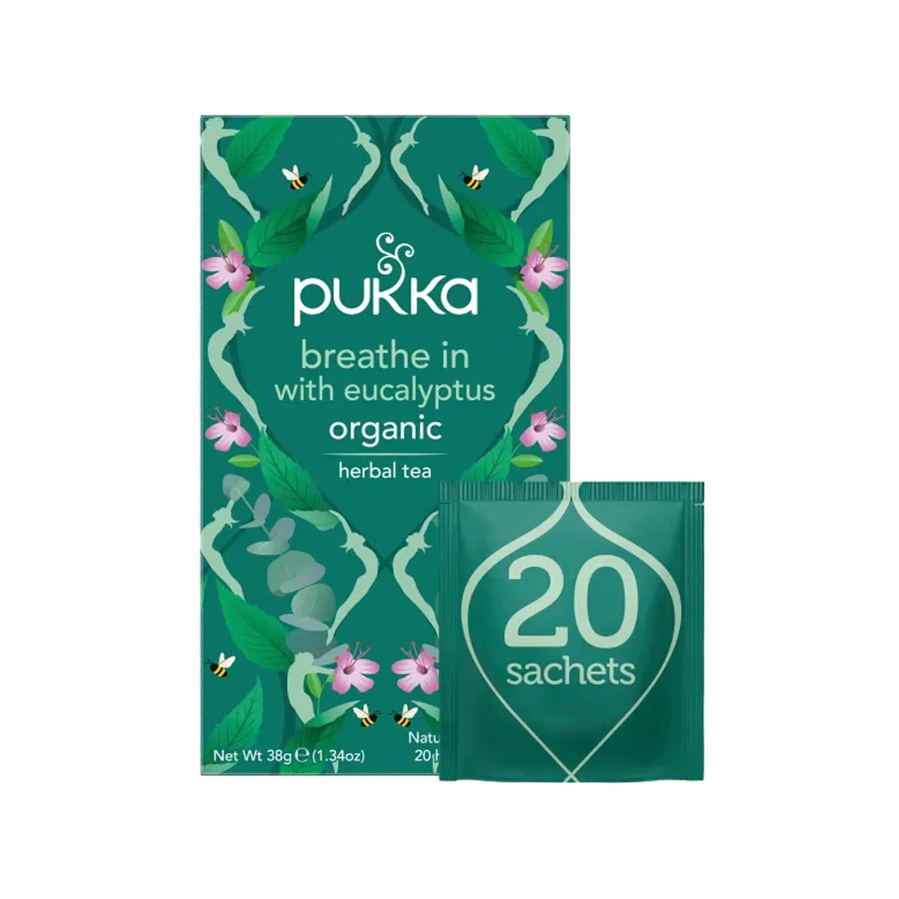 Breathe in with eucalyptus 20 tea bags