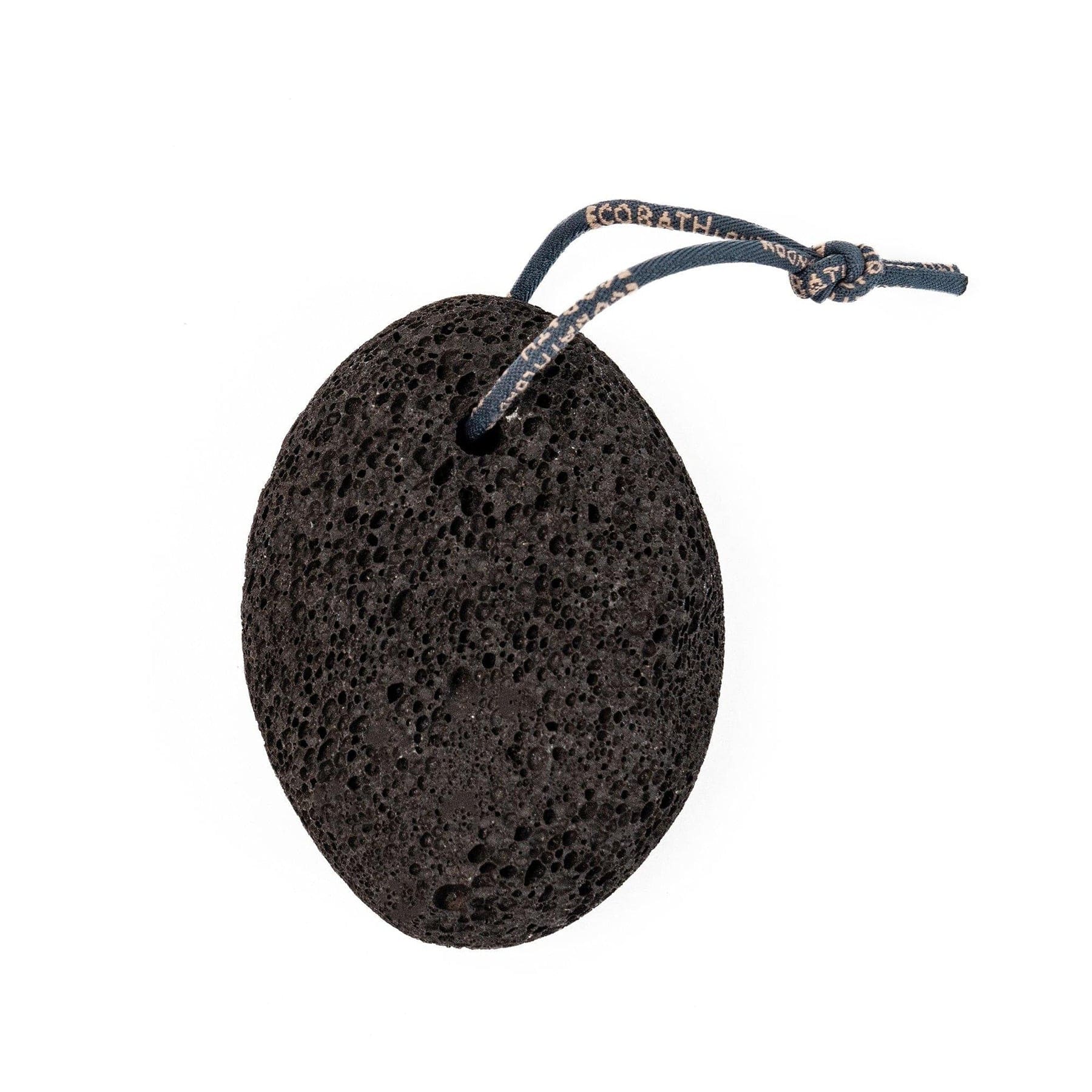 Natural pumice stone black rope