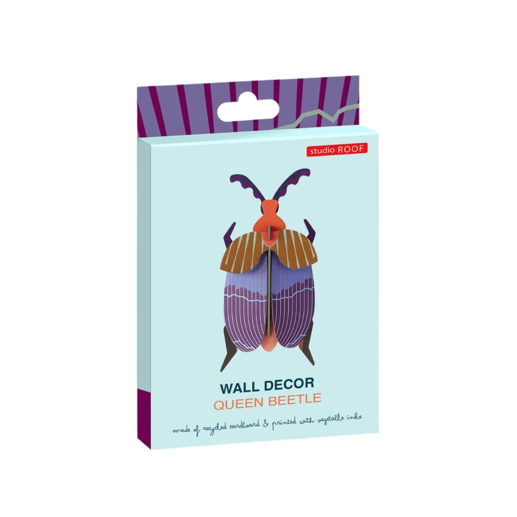 Queen beetle wall art