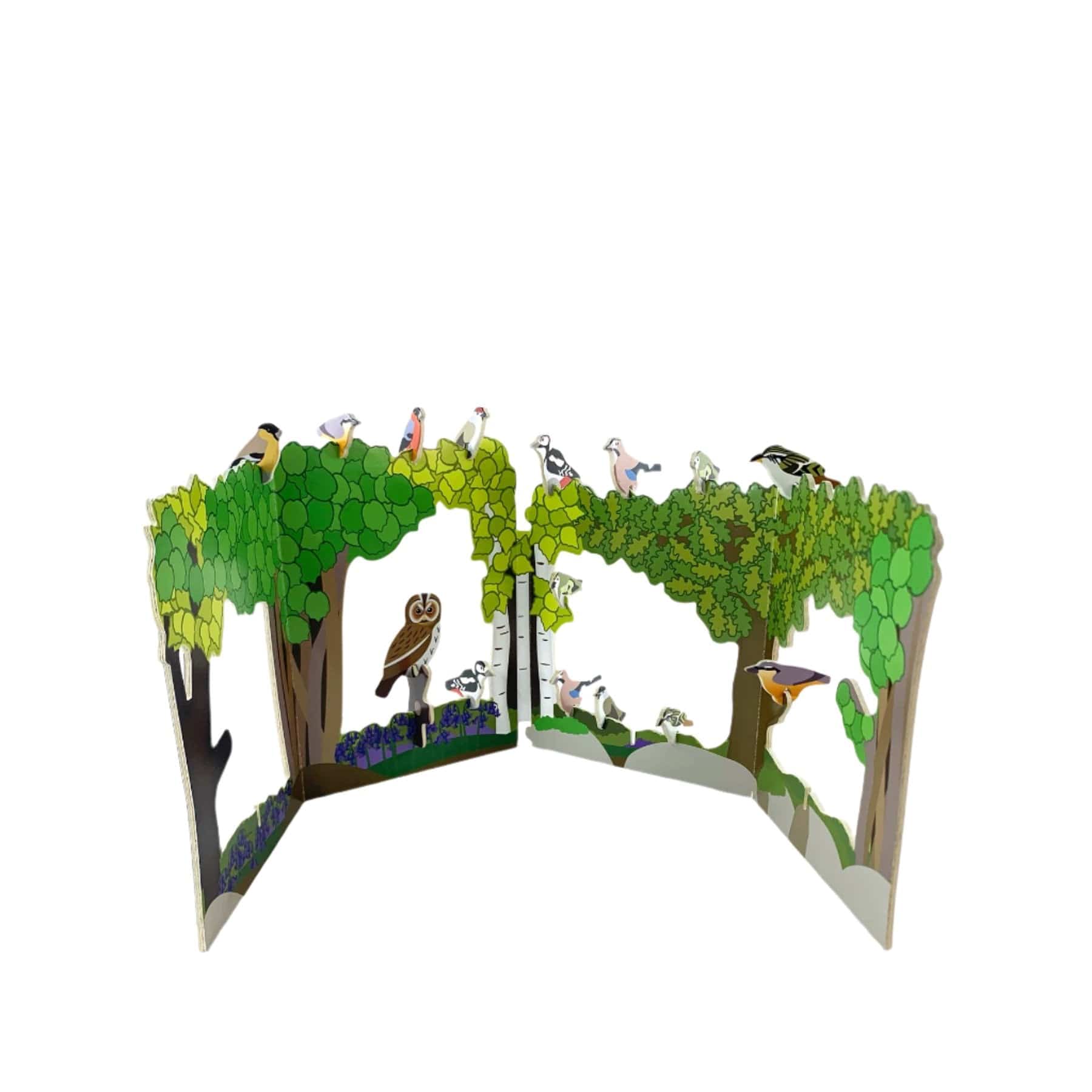 RSPB woodland birds playset