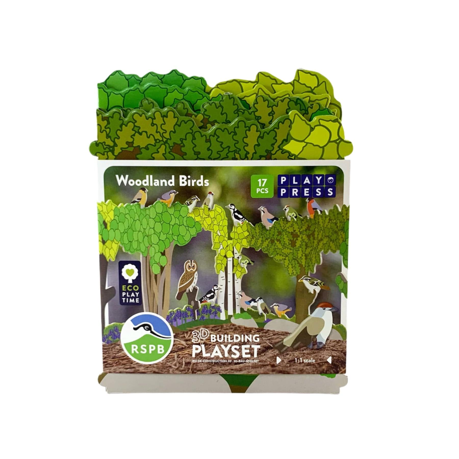 RSPB woodland birds playset