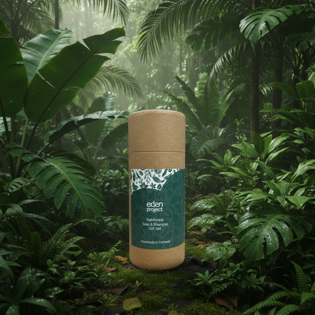 Rainforest soap & shampoo gift set