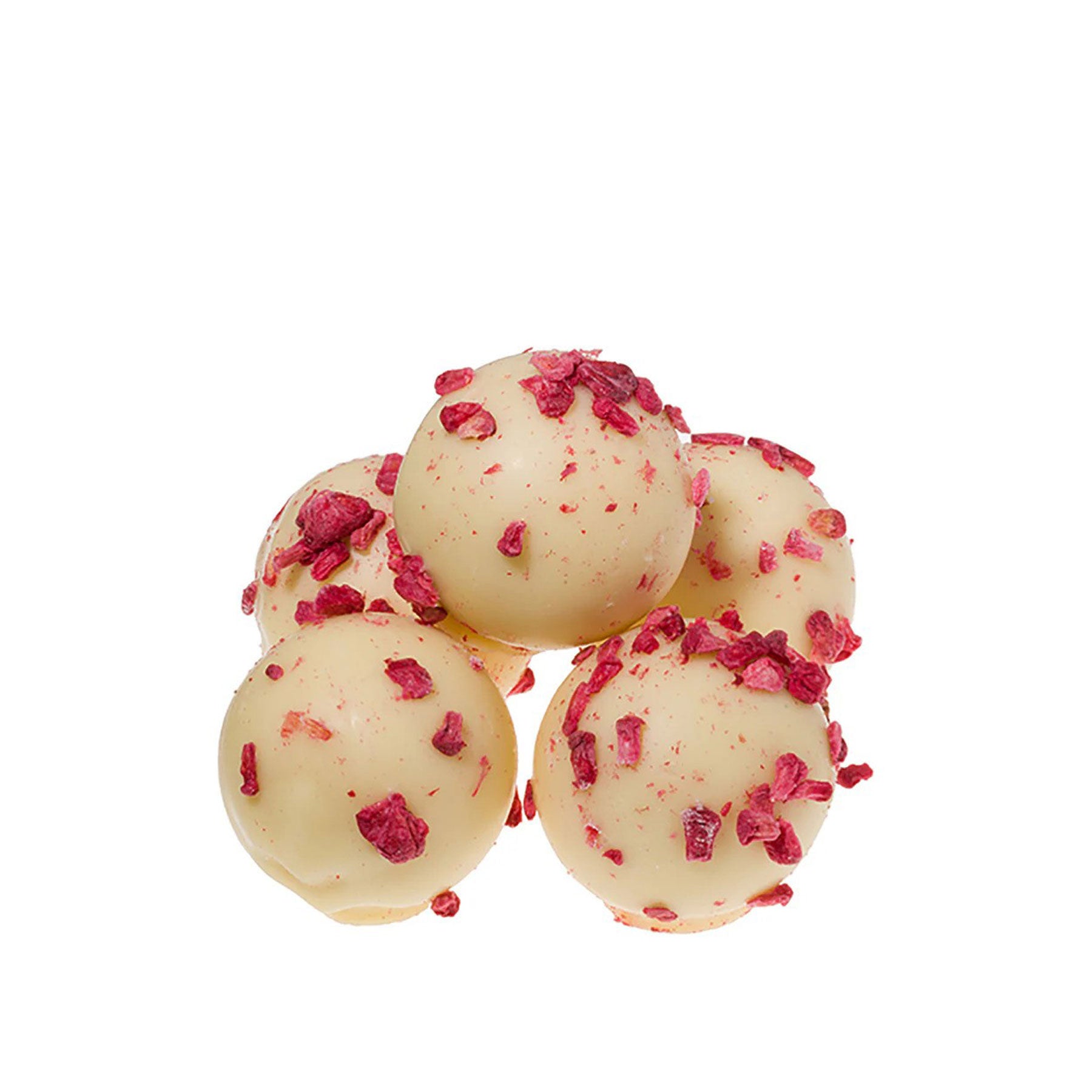 Raspberry and champagne truffles gift tin 120g