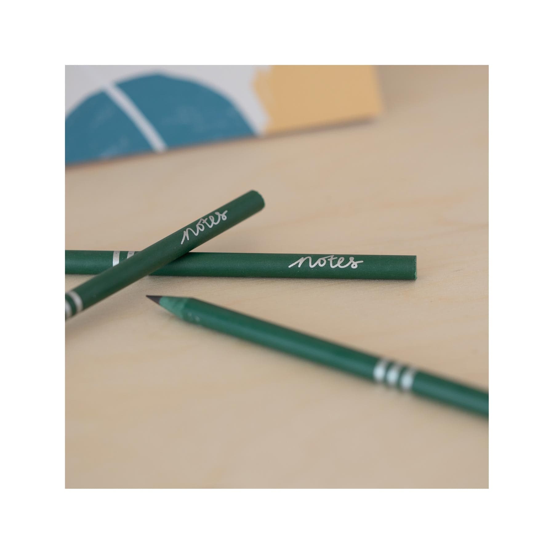 Recycled pencils - olive