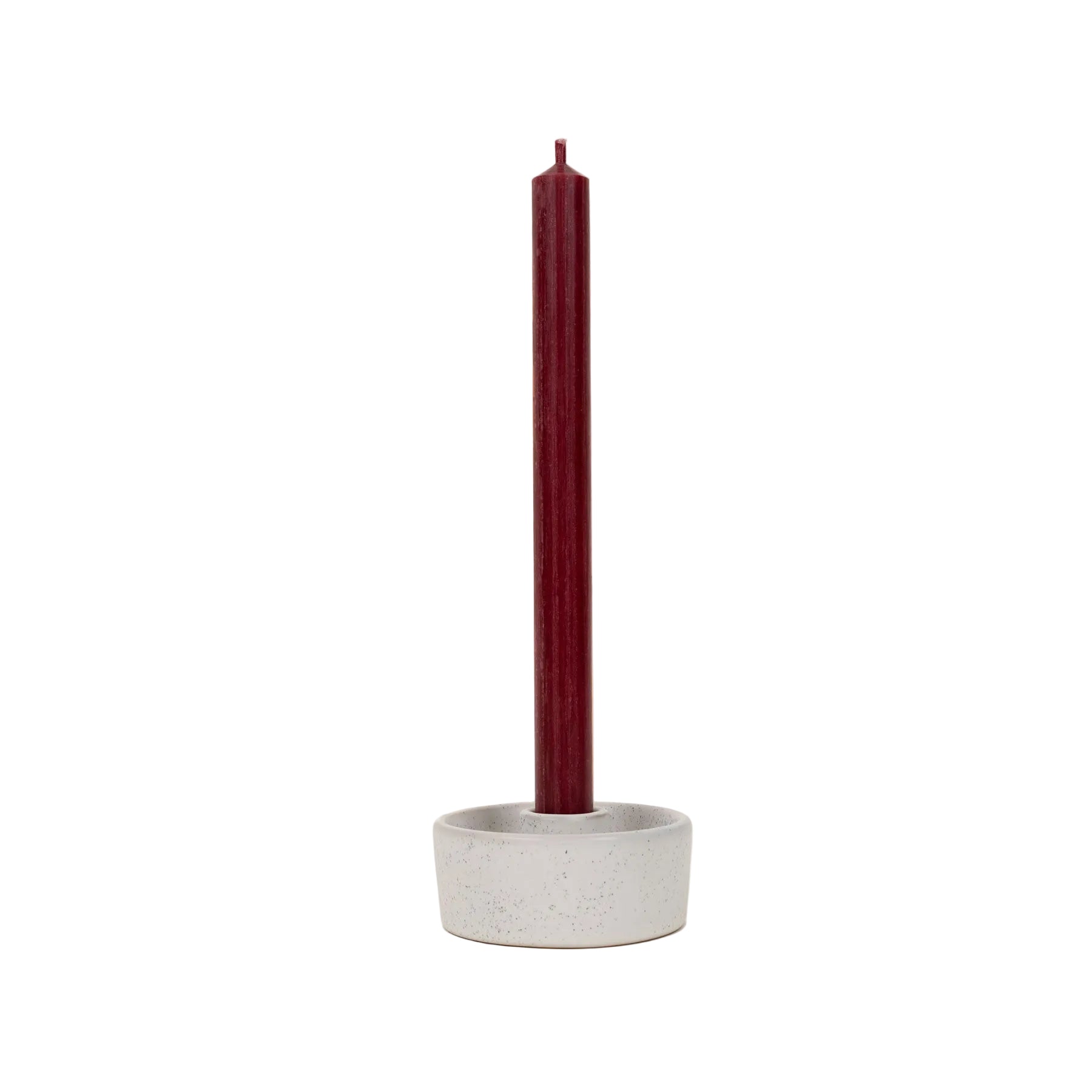 Red dinner candle 7/8" x 10"