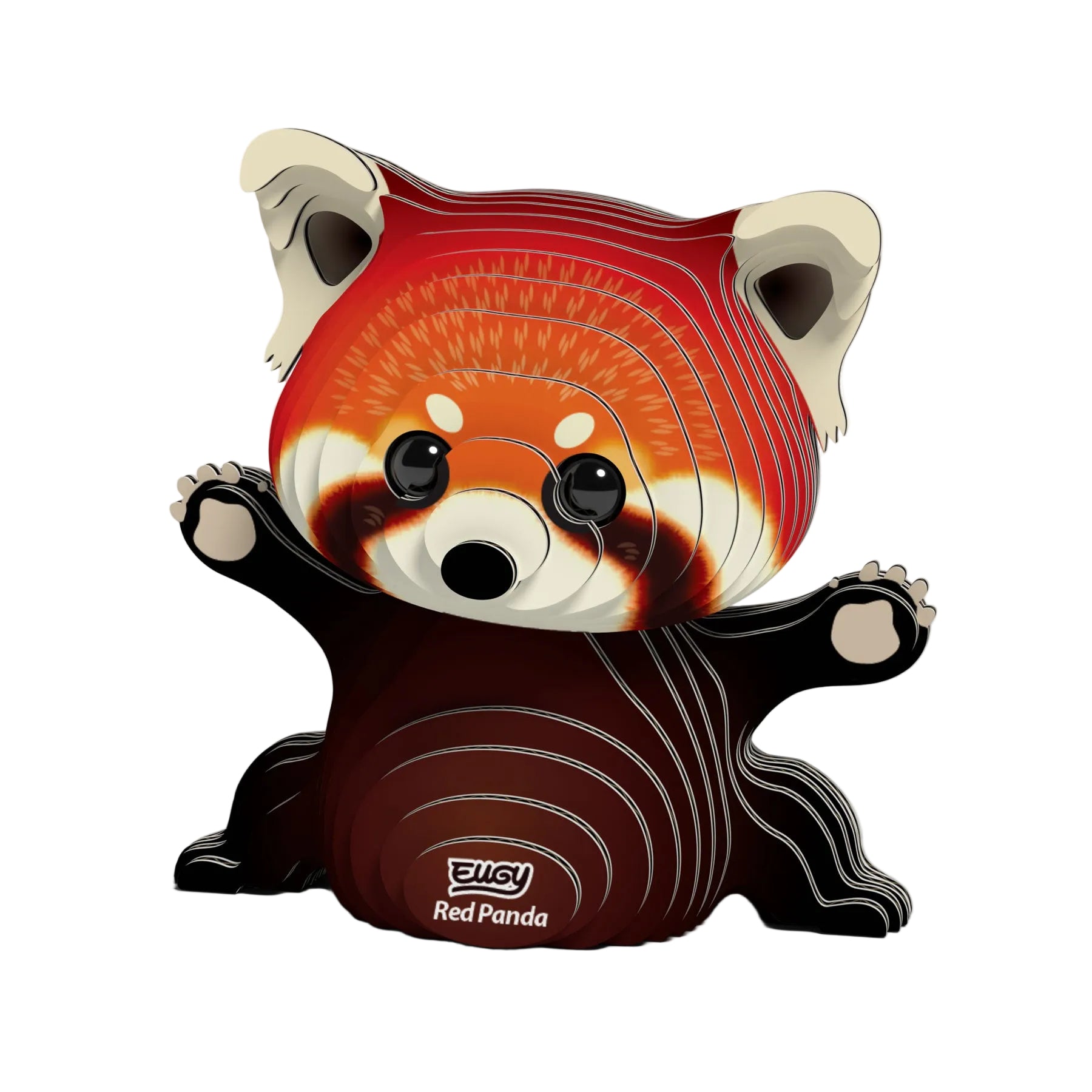 Red panda 3D model kit