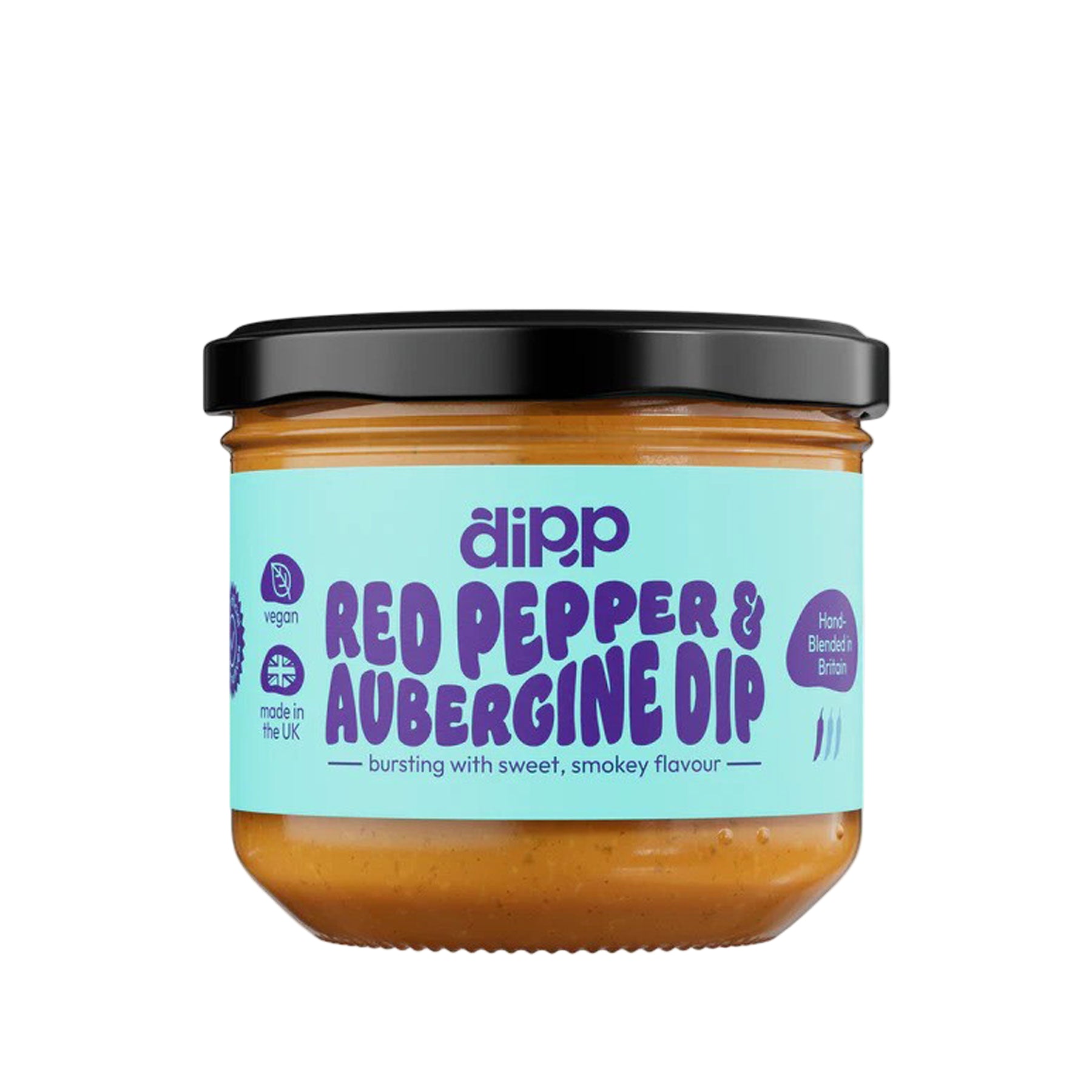 Red pepper & aubergine dip 205g