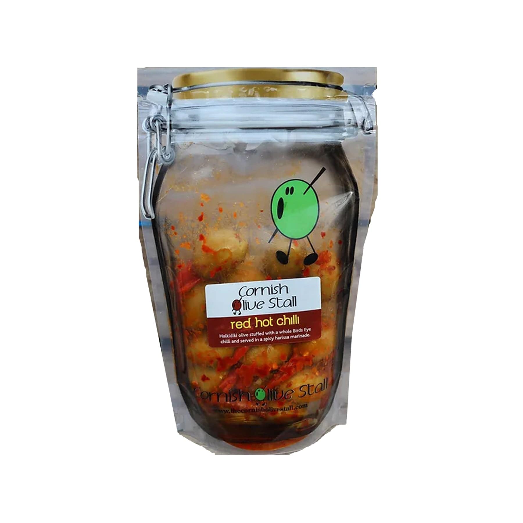 Red hot chilli olives 200g