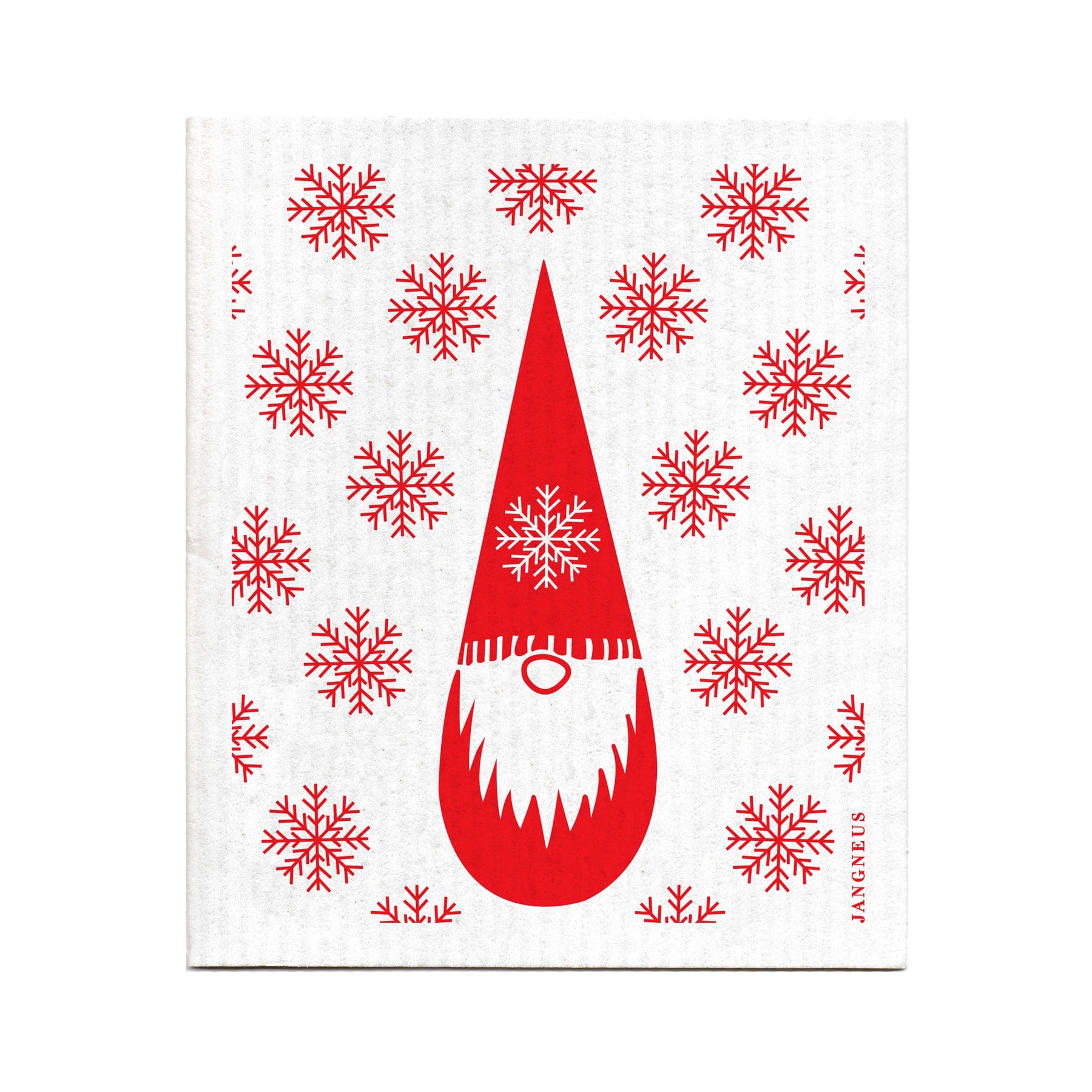 Biodegradable dishcloth - red tomte