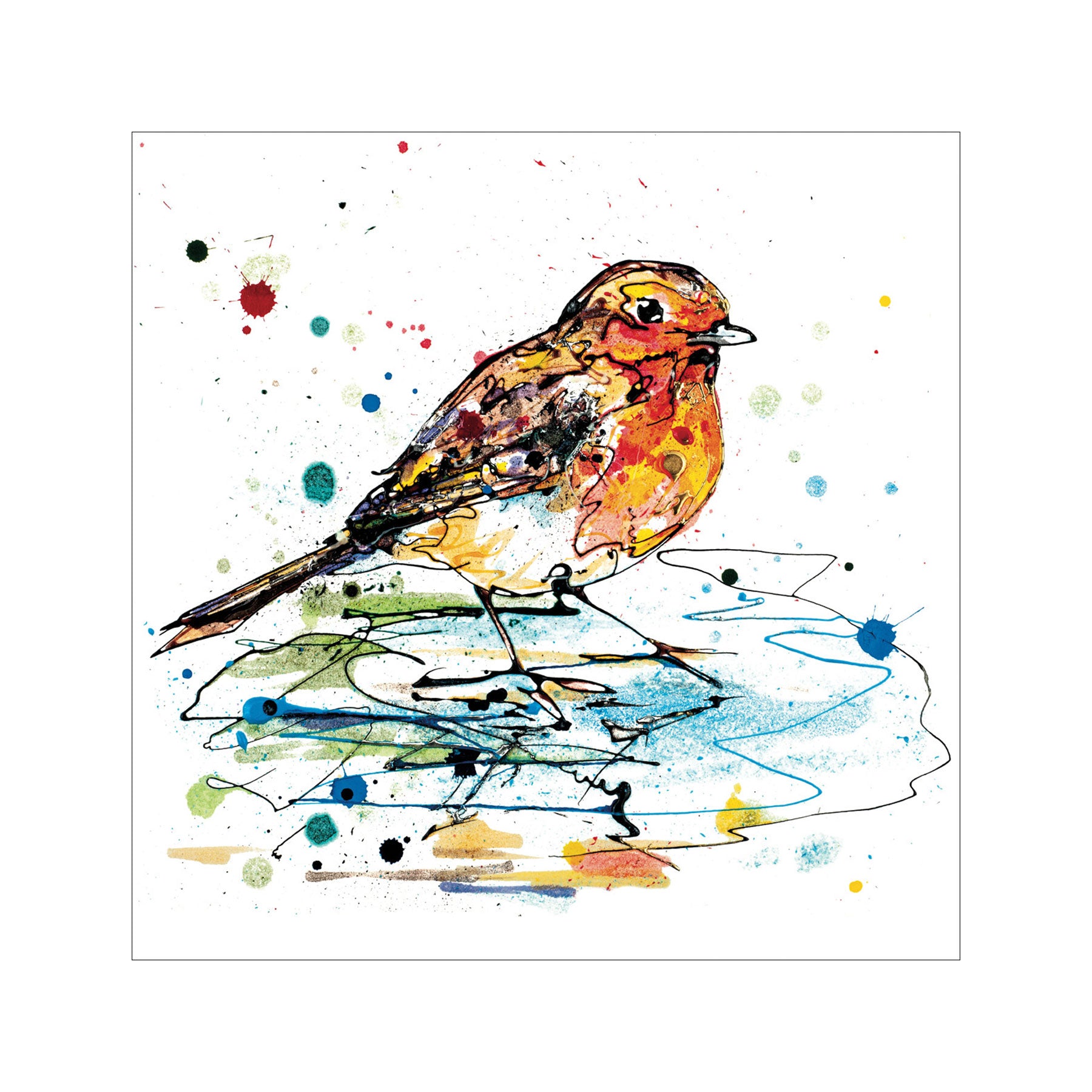 Reflect greetings card