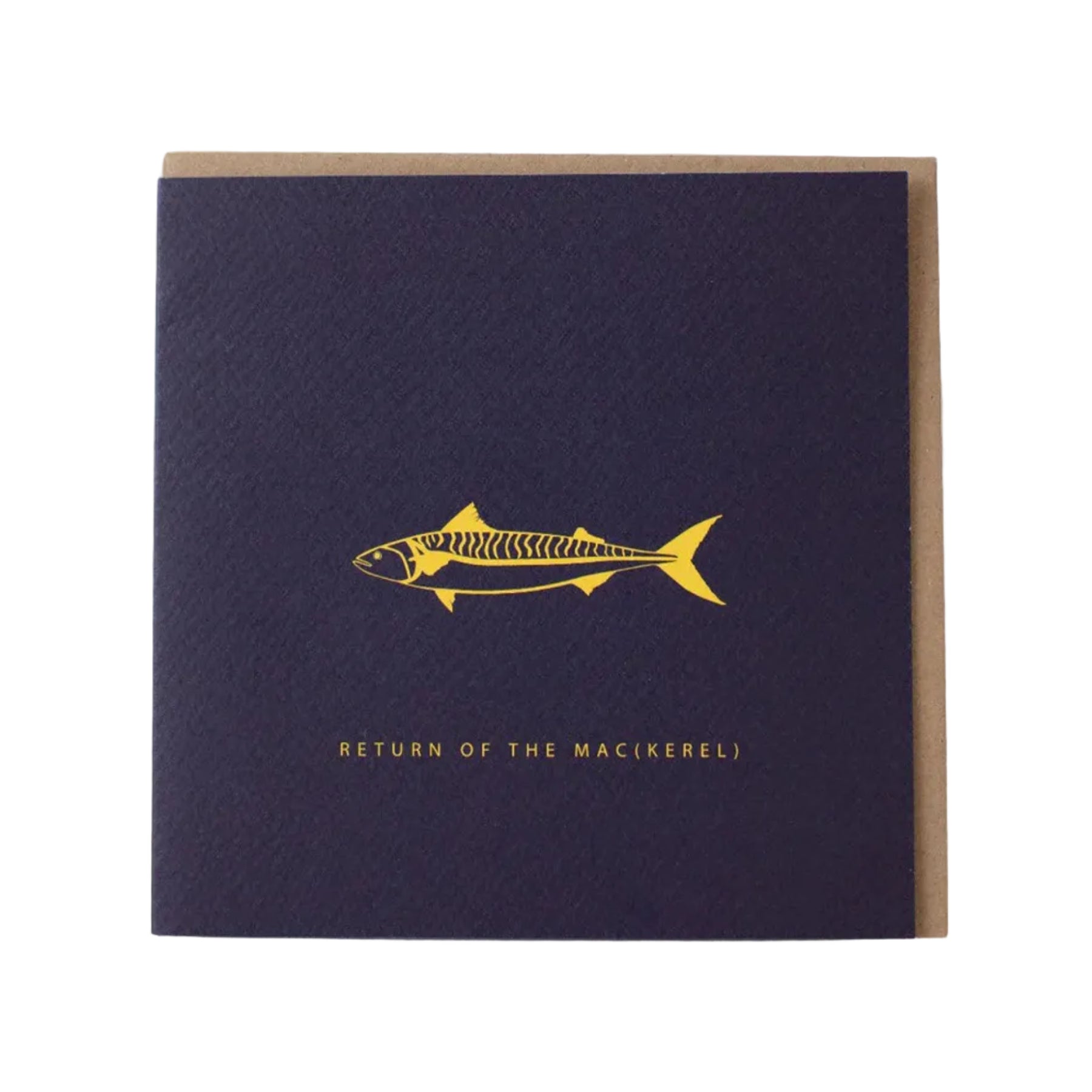 Return of the mac(kerel) greetings card
