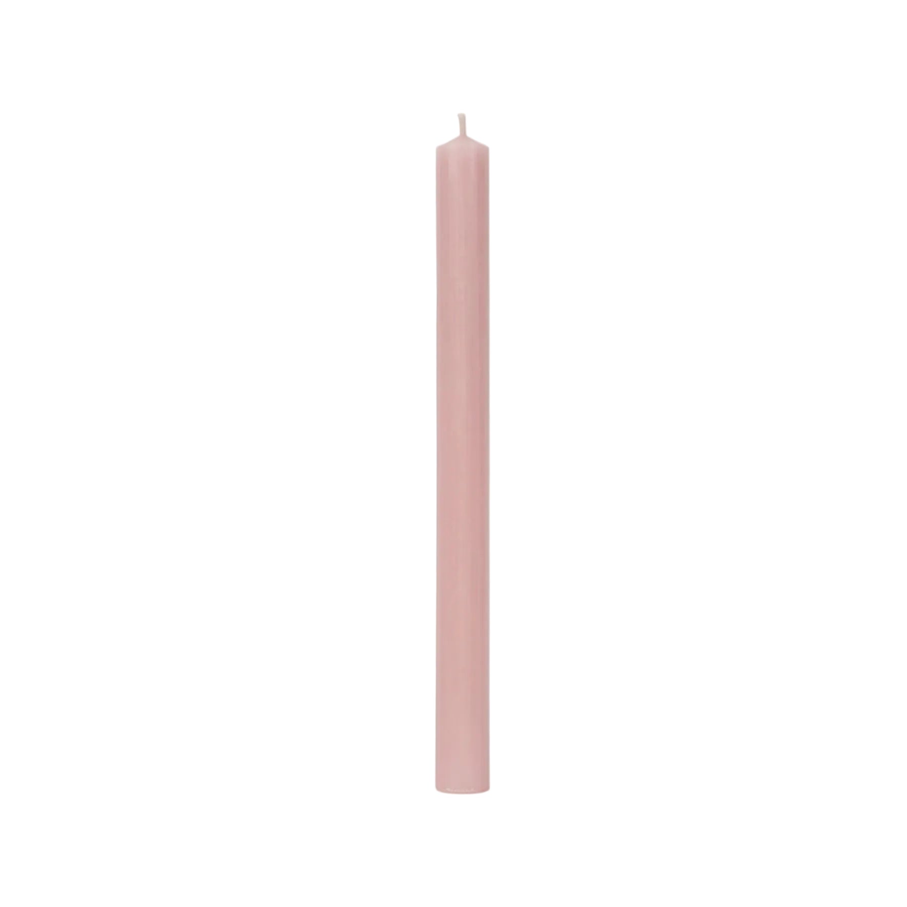 Rose quartz dinner candle 7/8" x 10"